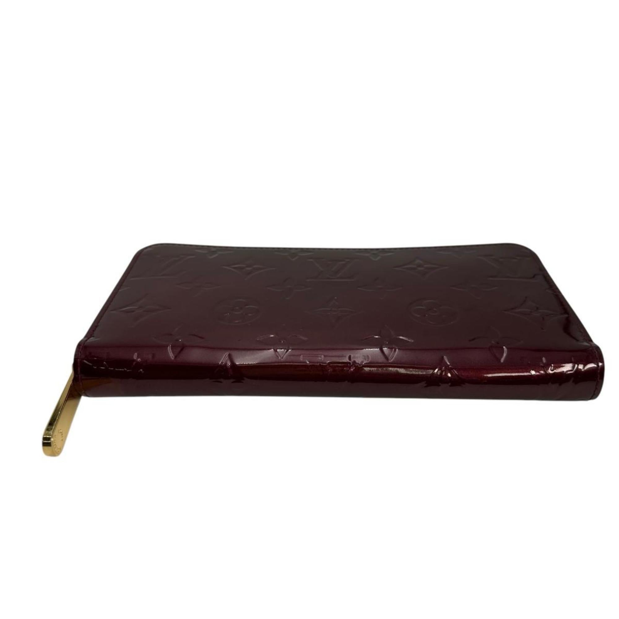 Louis Vuitton Monogram Vernis Magenta Monogram Vernis Long Wallet (Bi-Fold) (Pre-Owned)