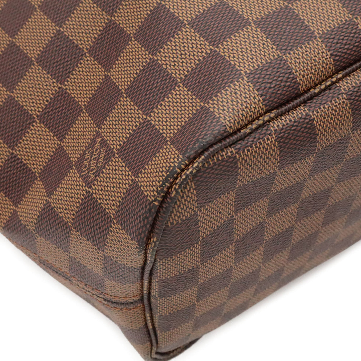 Louis Vuitton Brown Pvc Coated Canvas Damier Canvas Shoulder Bag Tote Bag (Pre-Owned)