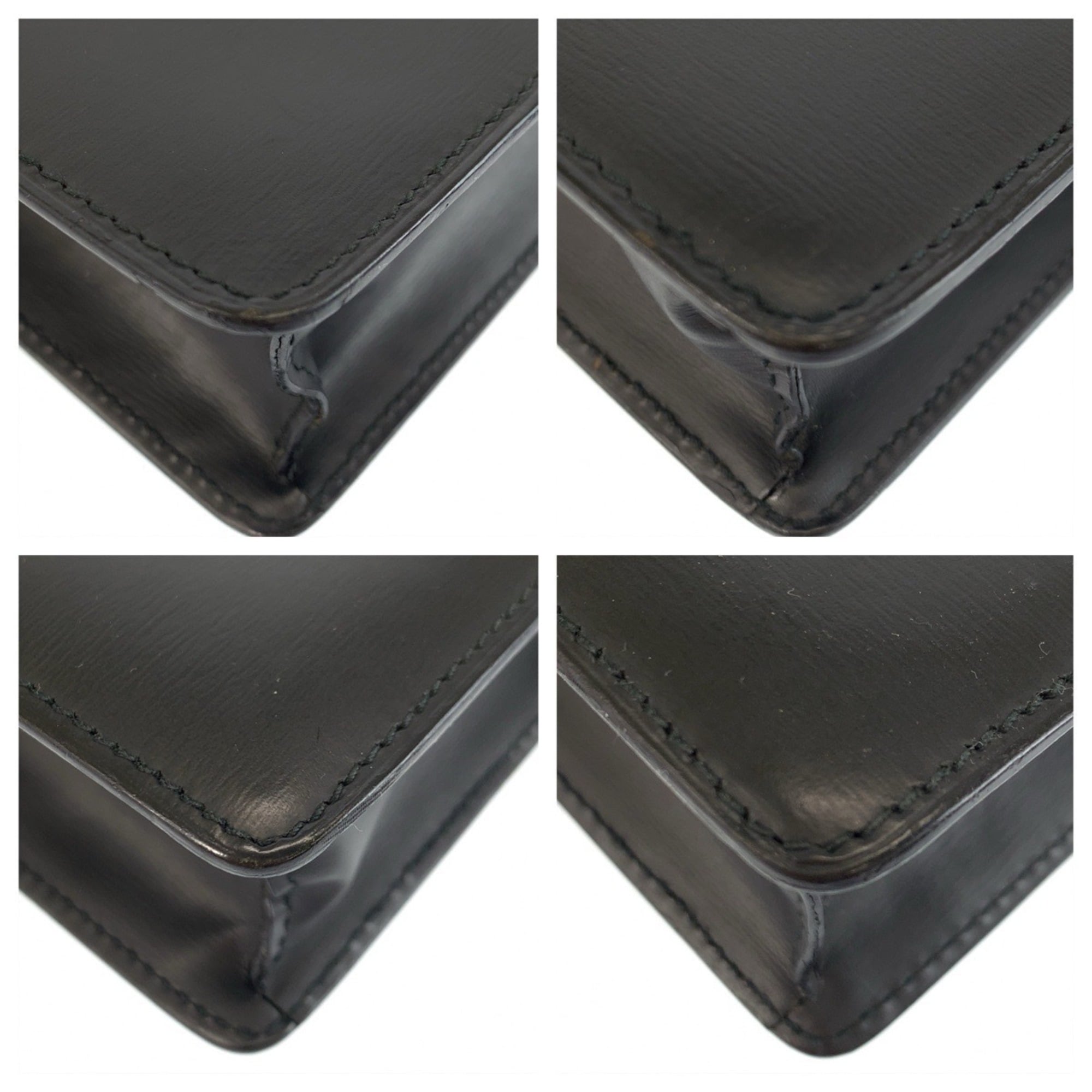 Cartier Black Leather Clutch Bag (Pre-Owned)