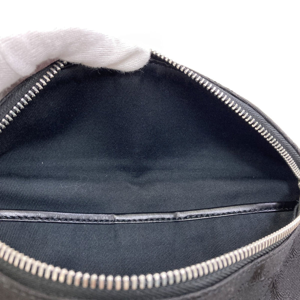 Celine Black Canvas Sling Bag (Pre-Owned)