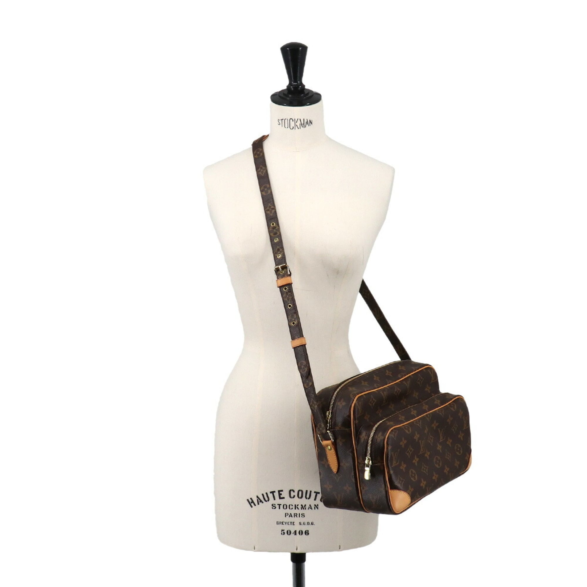 Louis Vuitton Brown Monogram Monogram Shoulder Bag (Pre-Owned)