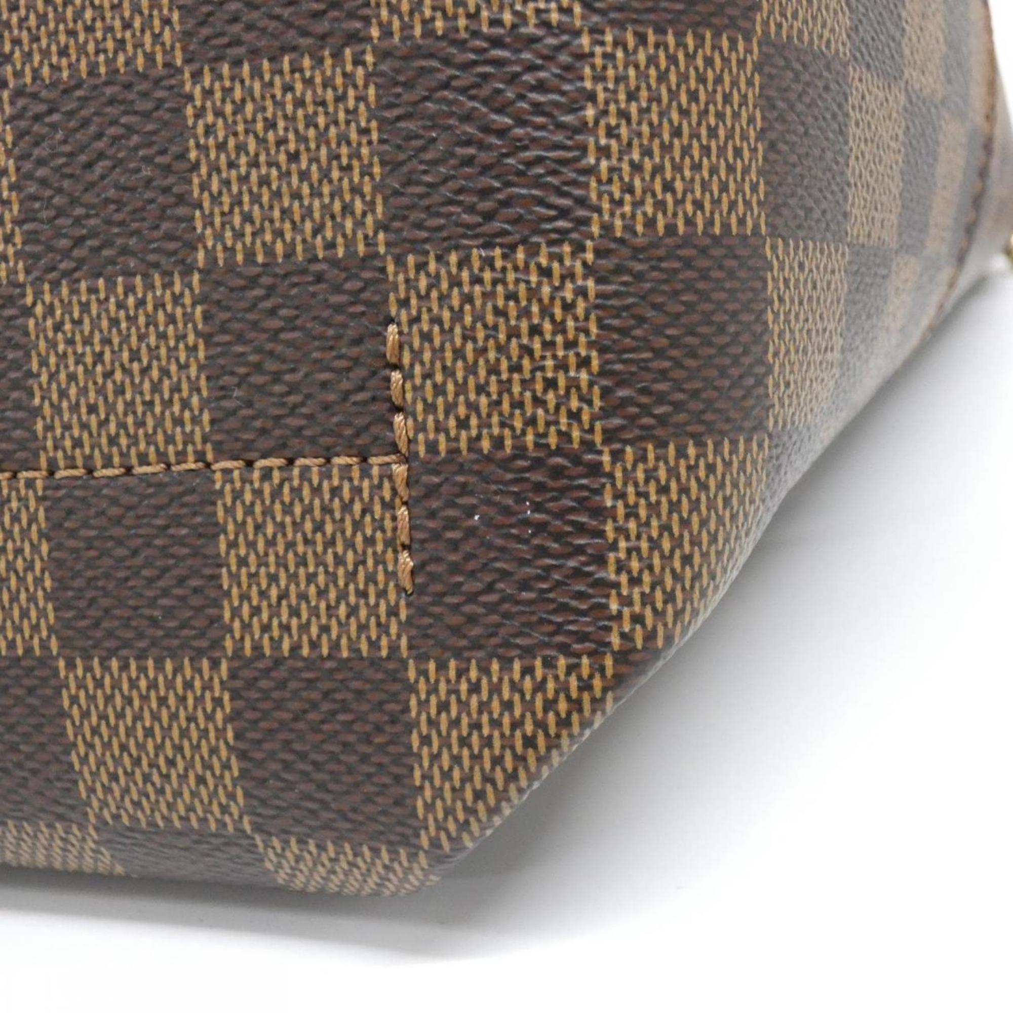 Louis Vuitton Brown Coated Canvas Handbag (Pre-Owned)