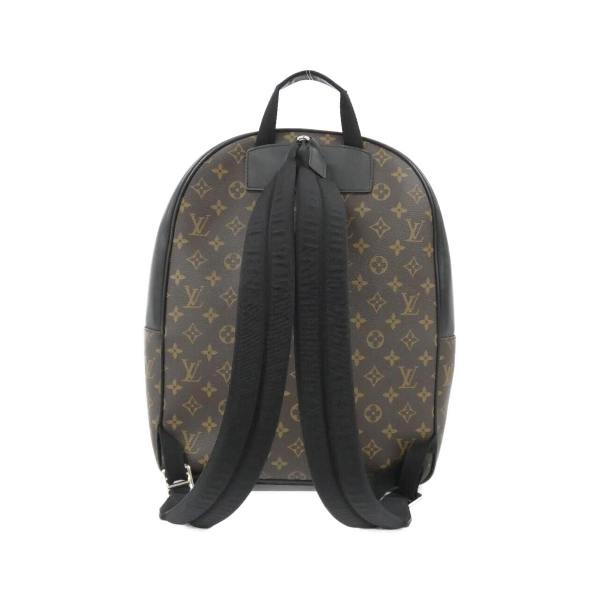 Louis Vuitton Brown Coated Canvas Backpack (Pre-Owned)