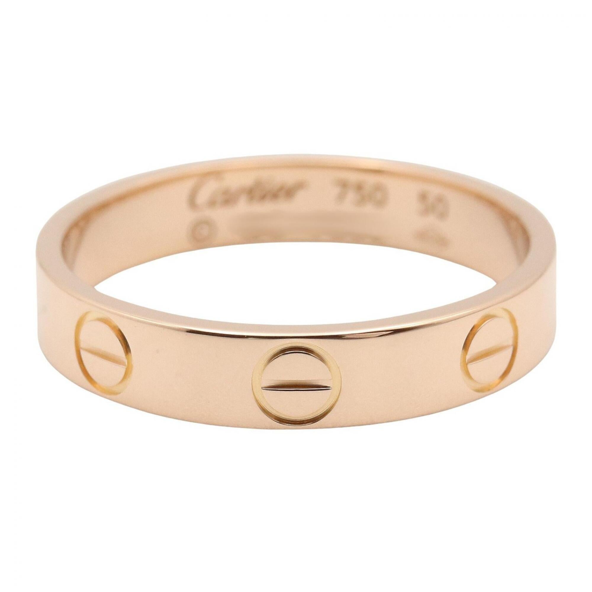 Cartier Gold Pink Gold (18K) Band Ring (Pre-Owned)