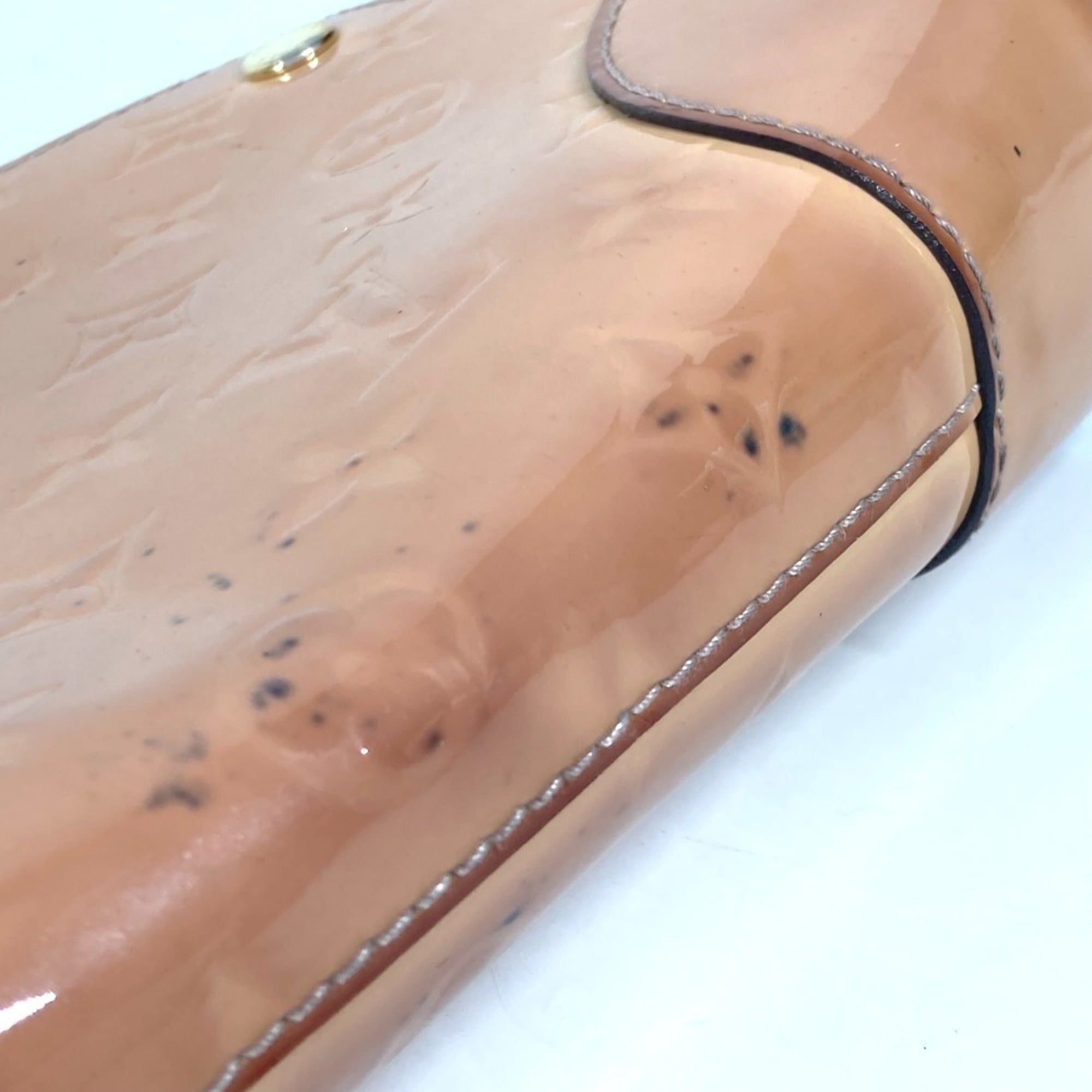 Louis Vuitton Pink Rose Ballerine Monogram Vernis Handbag Shoulder Bag (Pre-Owned)