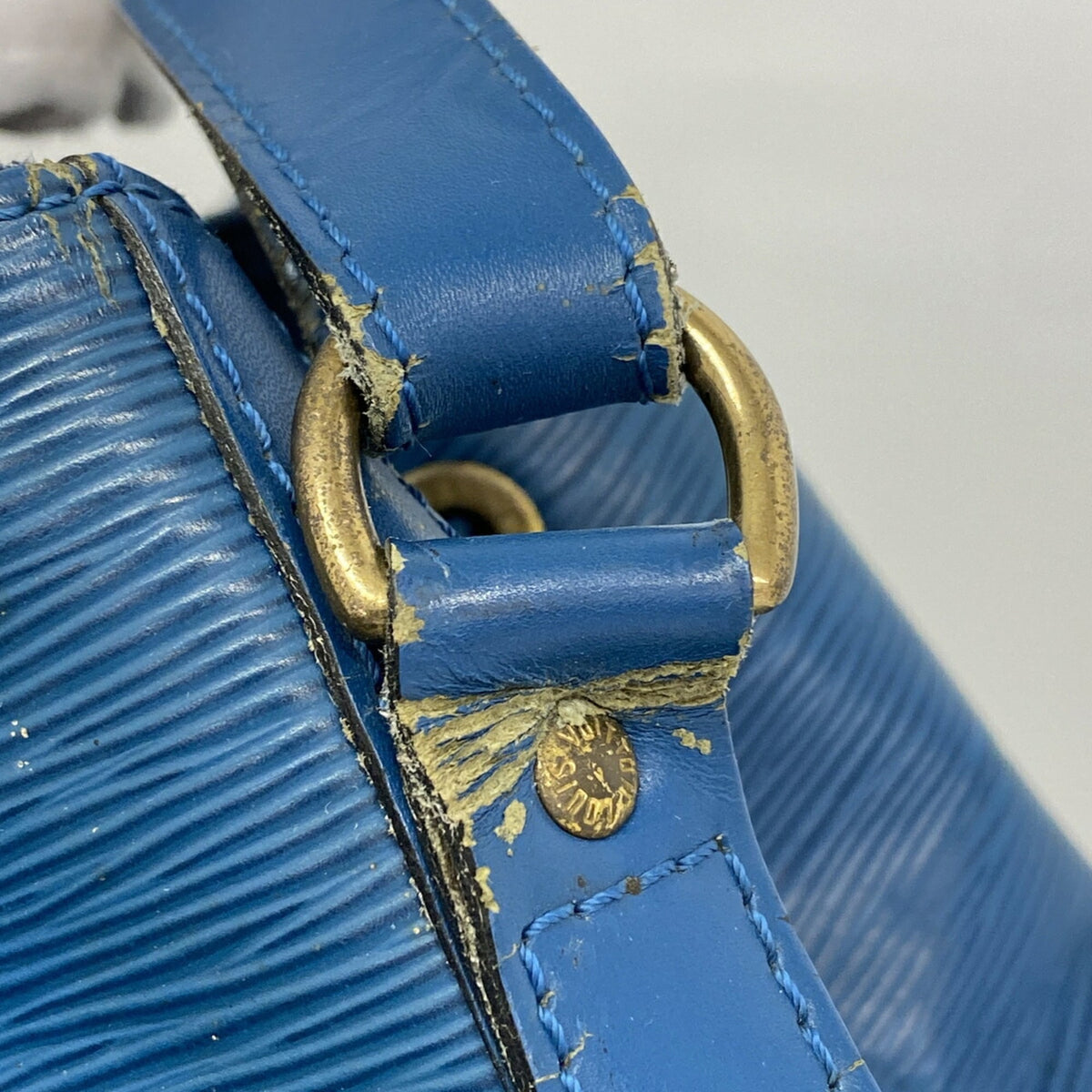 Louis Vuitton Toledo Blue Shoulder Bag (Pre-Owned)