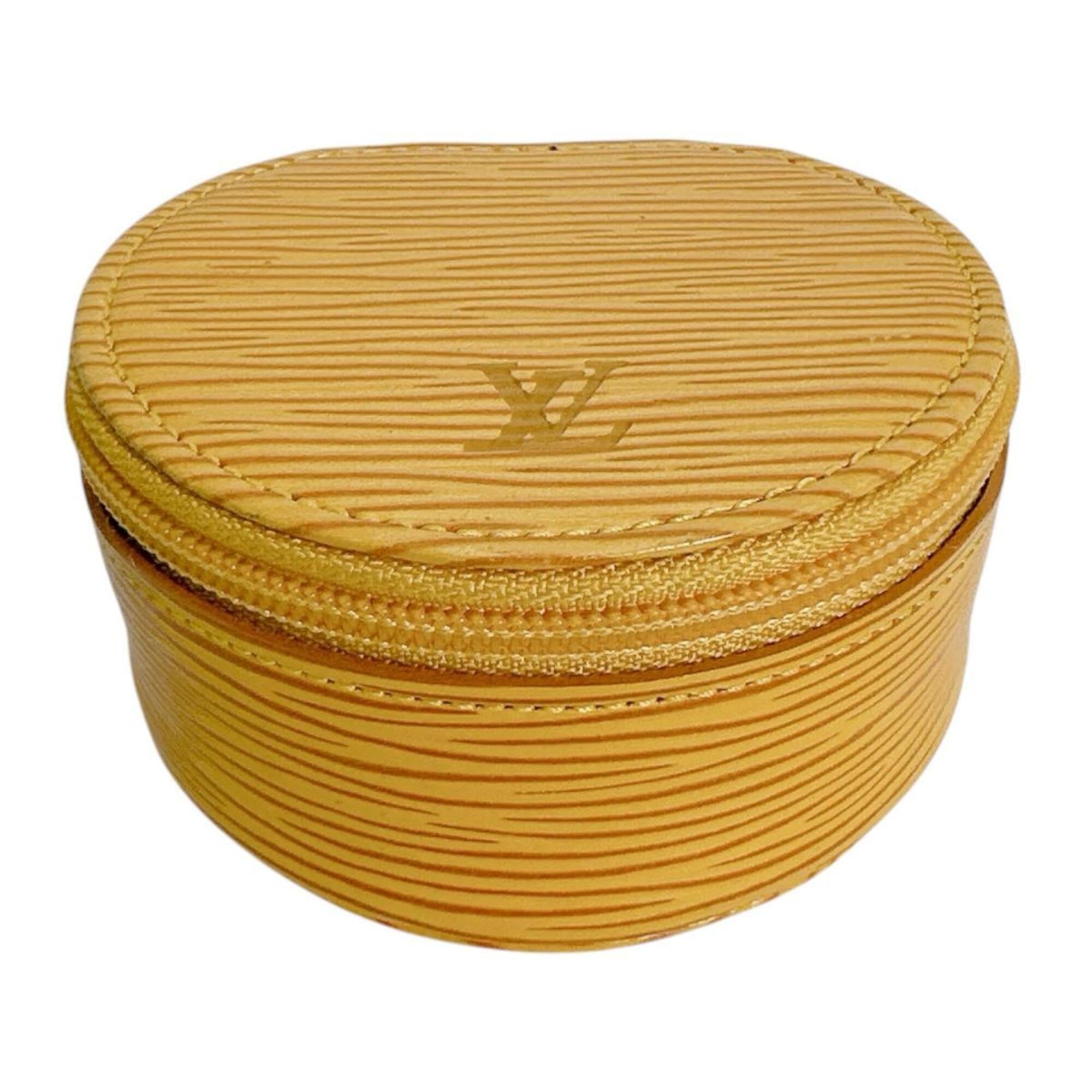 Louis Vuitton Yellow Epi Leather Pouch (Pre-Owned)