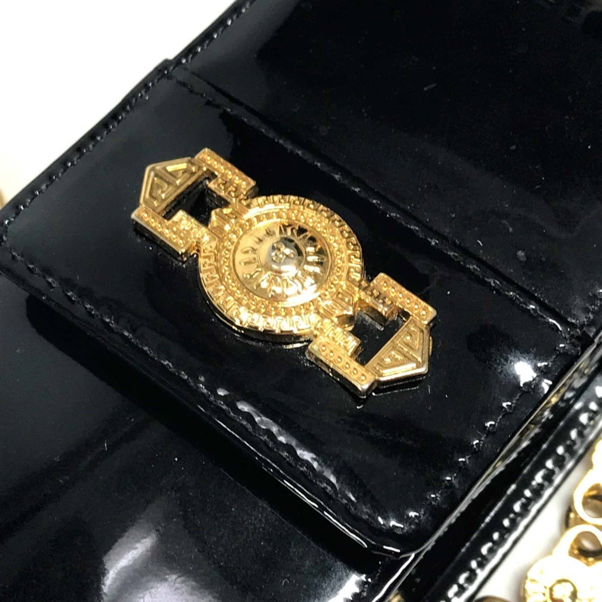 Versace Black Pochette Pouch Shoulder Bag (Pre-Owned)