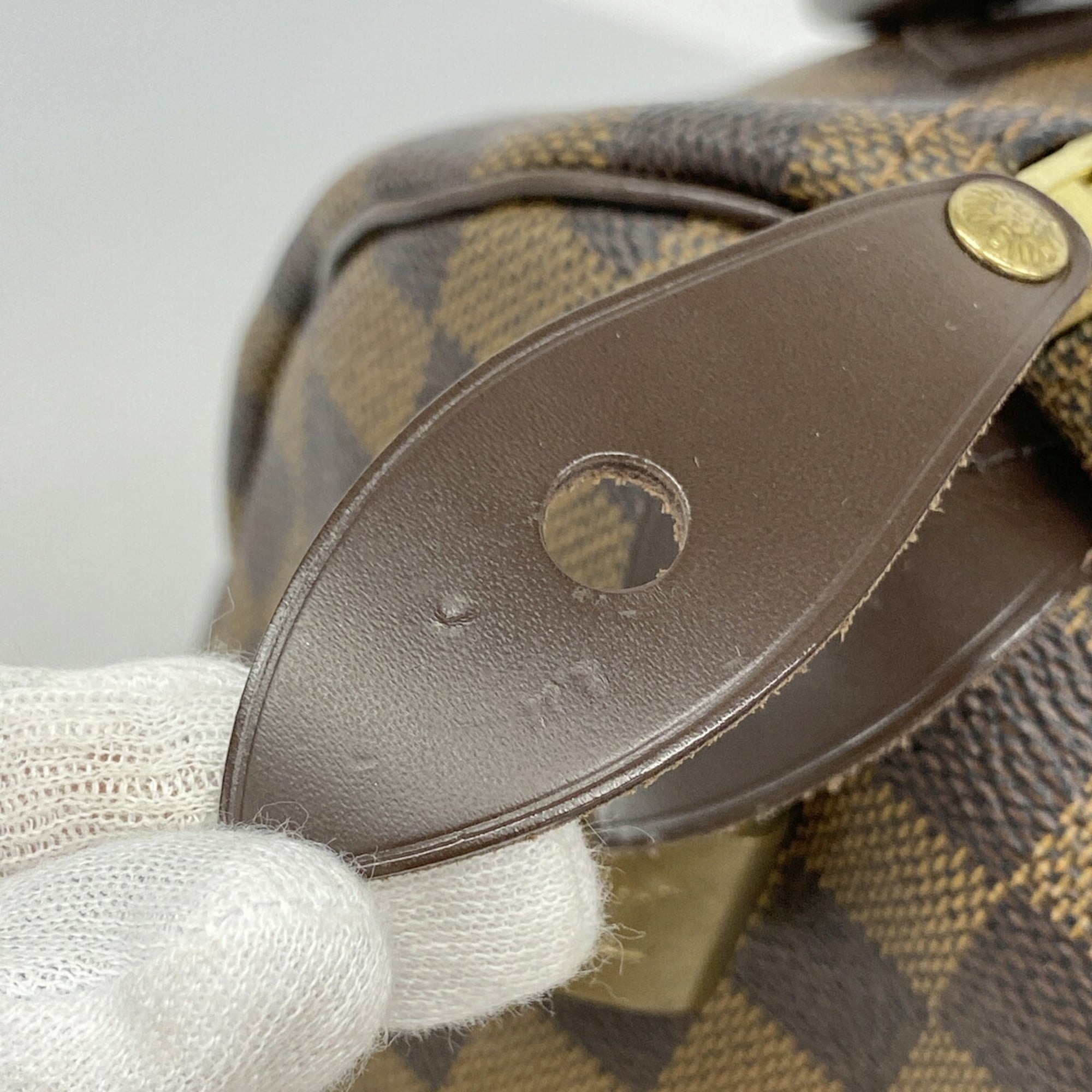 Louis Vuitton Ebene Handbag (Pre-Owned)
