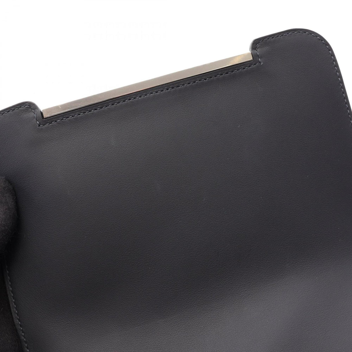 Hermes Navy Handbag Shoulder Bag (Pre-Owned)