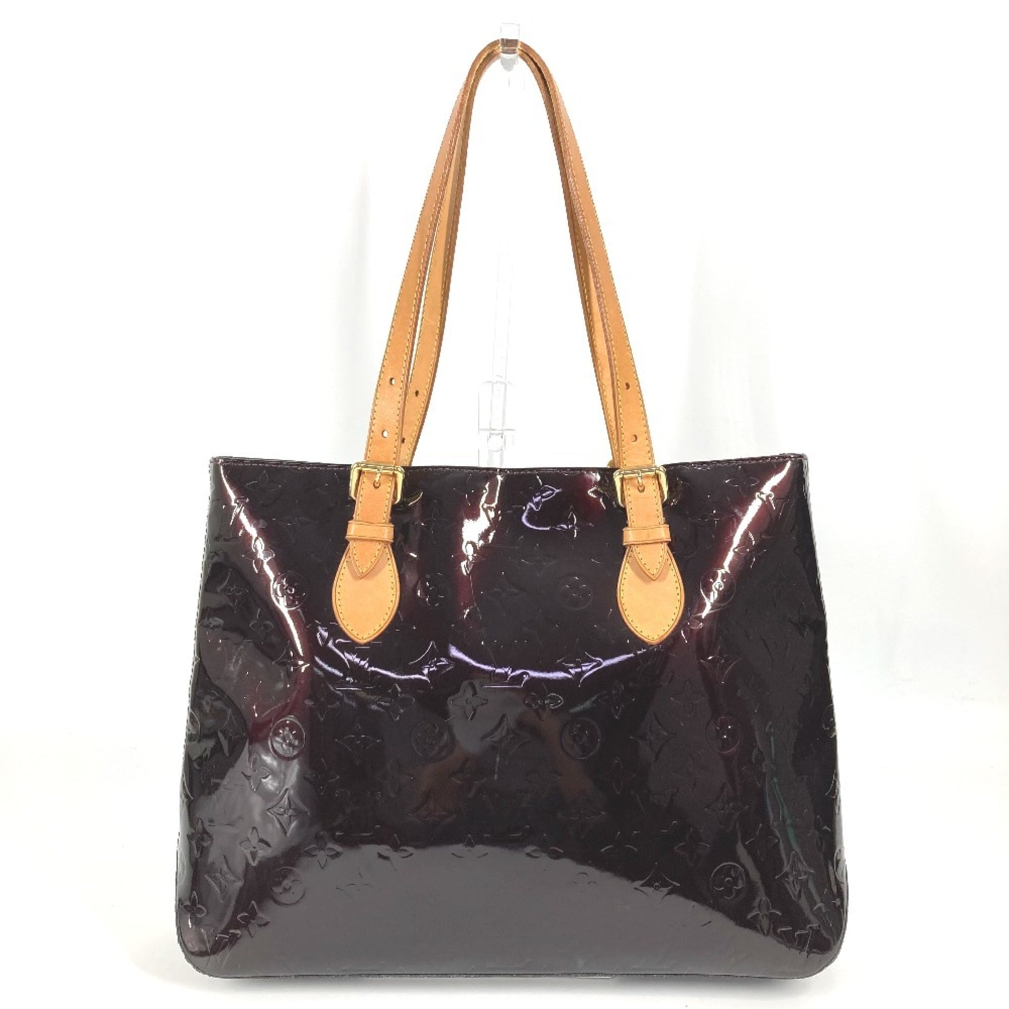 Louis Vuitton Amarante Purple Monogram Vernis Canvas Shoulder Bag Tote Bag (Pre-Owned)