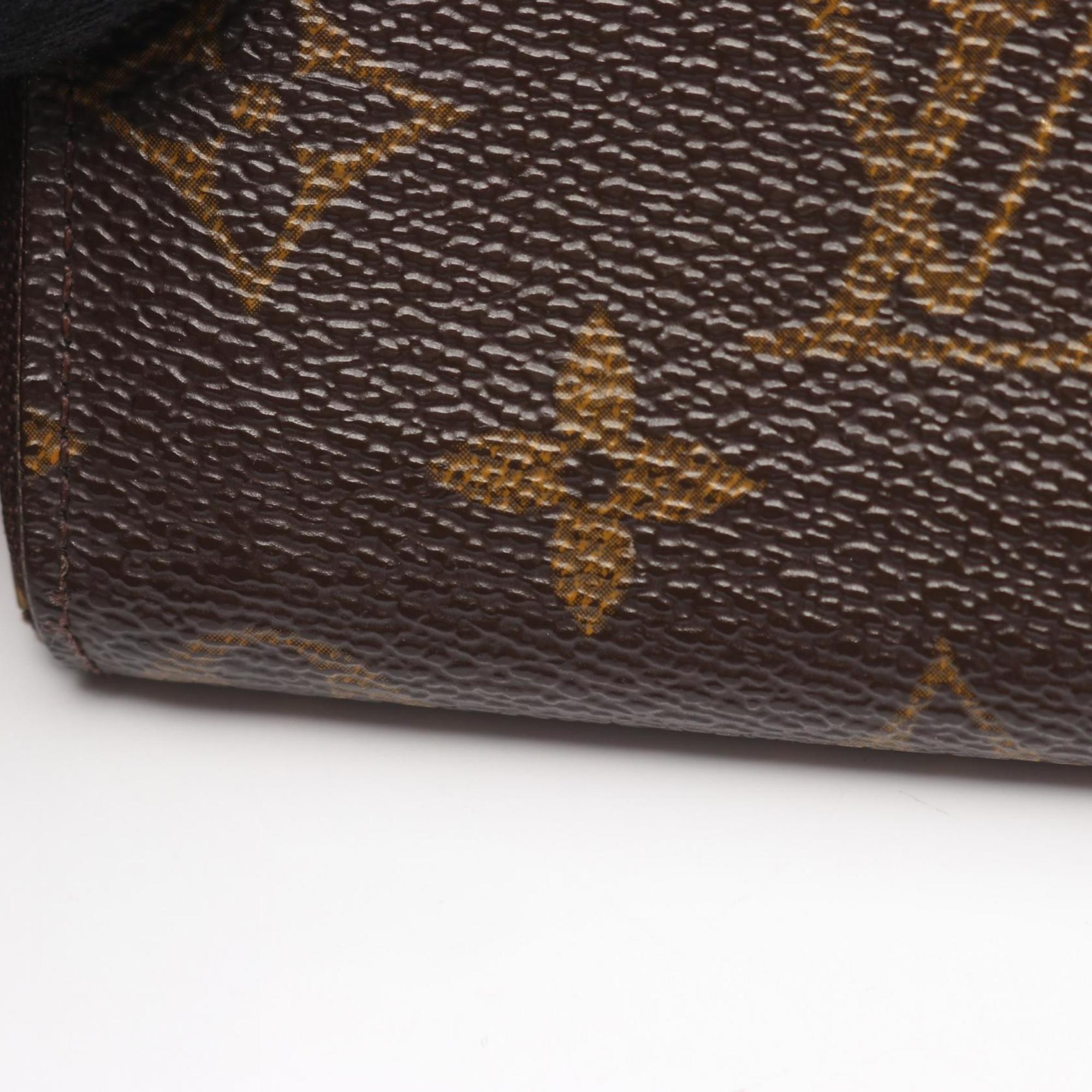 Louis Vuitton Brown Coated Canvas Coin Purse/Coin Case (Pre-Owned)