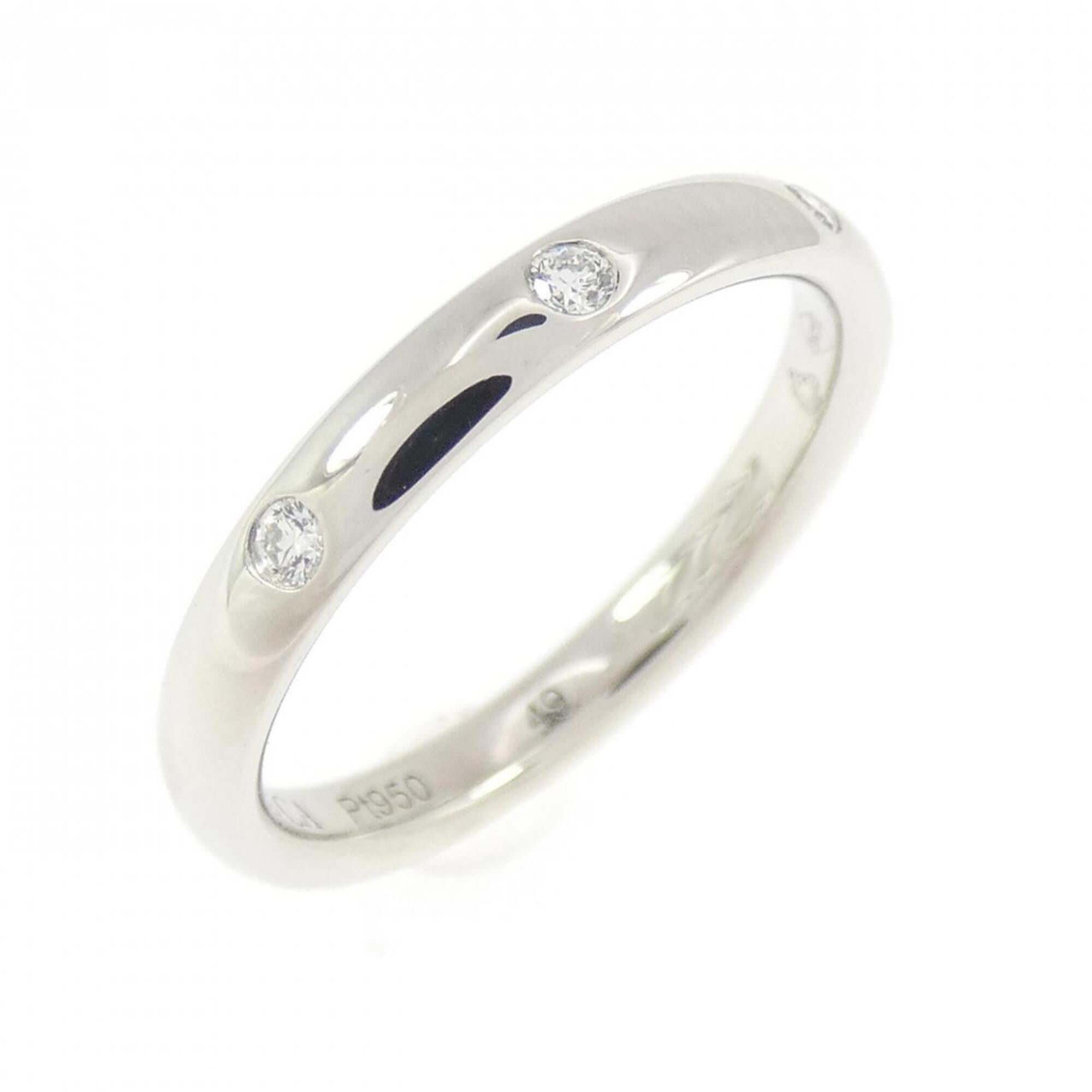 Van Cleef & Arpels Platinum 950 Band Ring (Pre-Owned)