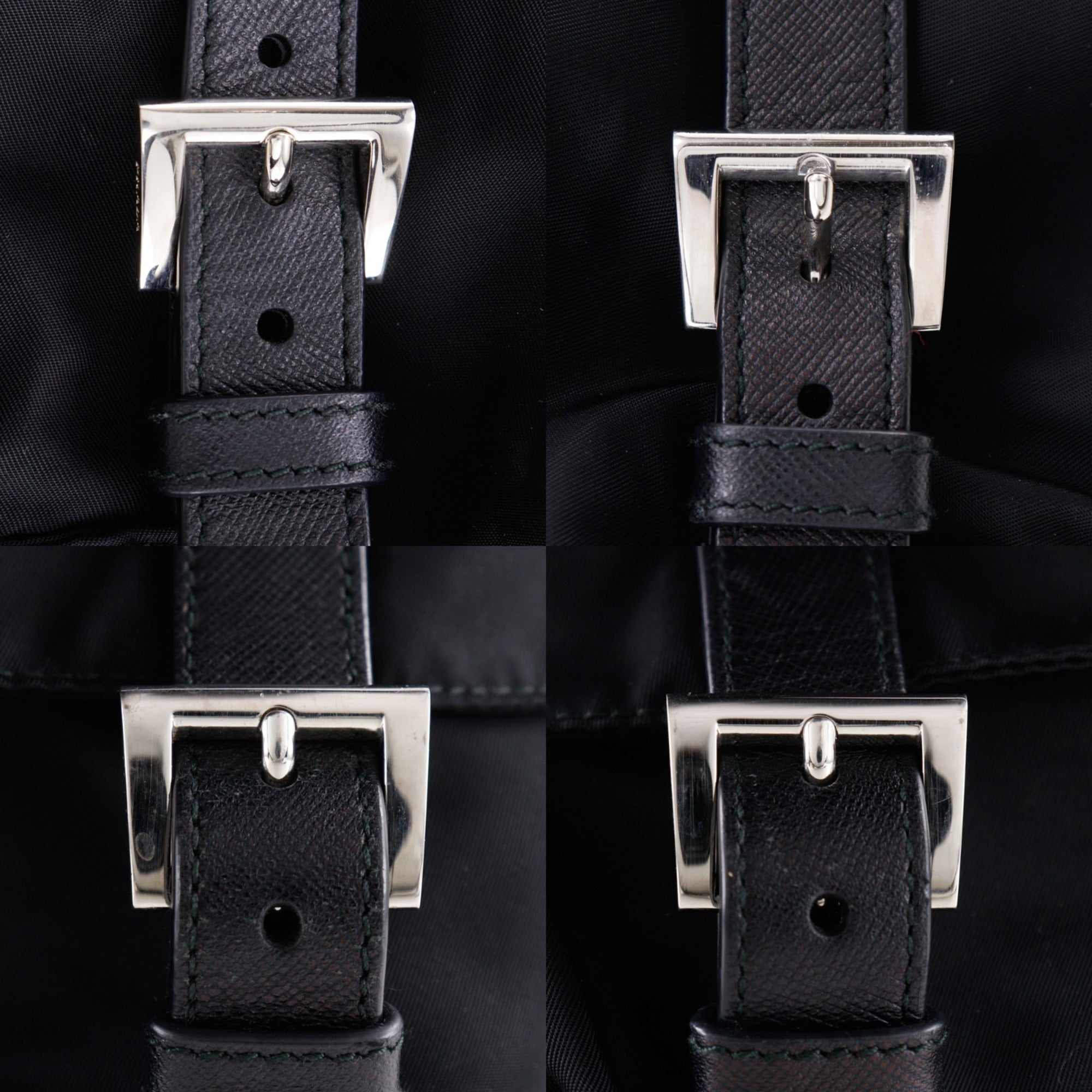 Prada Black Nero Nylon Backpack (Pre-Owned)