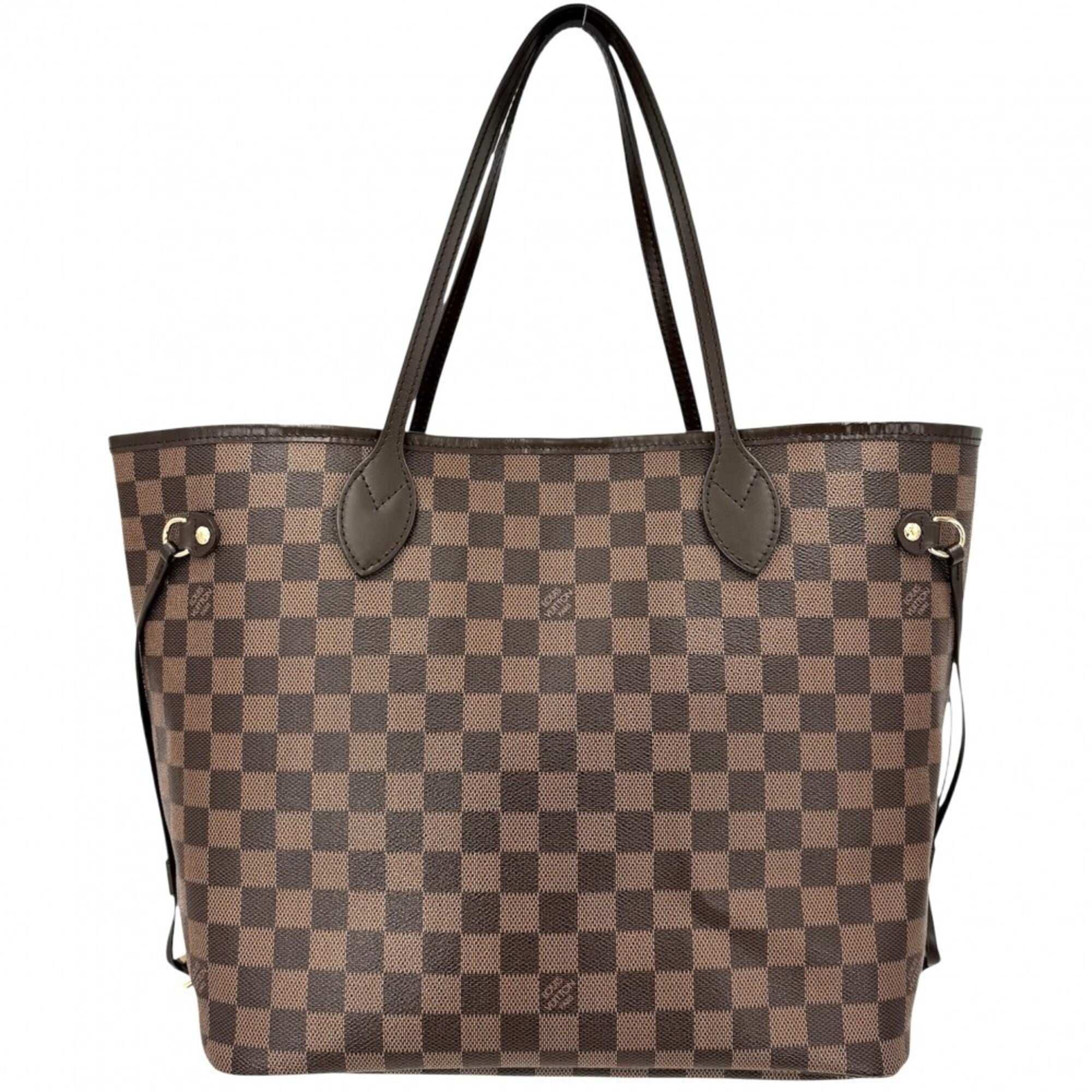 Louis Vuitton Brown Damier Canvas Handbag Pouch Tote Bag (Pre-Owned)
