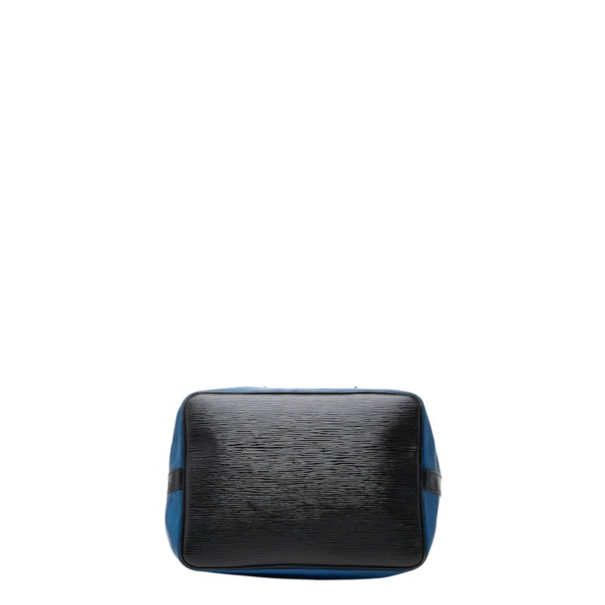 Louis Vuitton Noir Toledo Blue Leather Shoulder Bag (Pre-Owned)