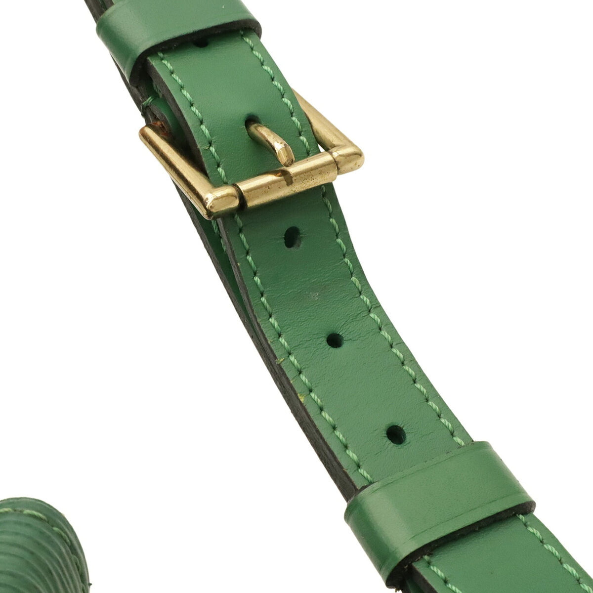 Louis Vuitton Epi Borneo Green Epi Leather Shoulder Bag (Pre-Owned)