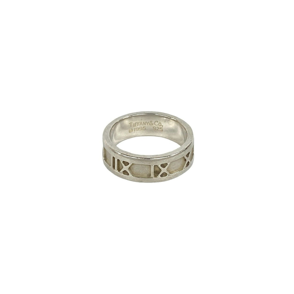 Tiffany Silver Silver 925 Band Ring (Pre-Owned)