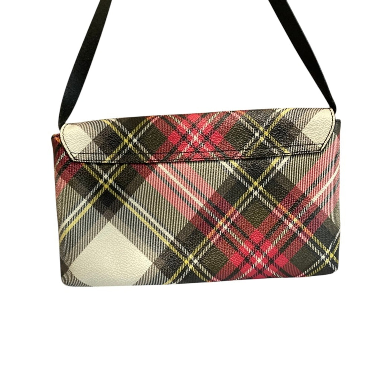 Vivienne Westwood Black Red Color White Pvc Shoulder Bag (Pre-Owned)