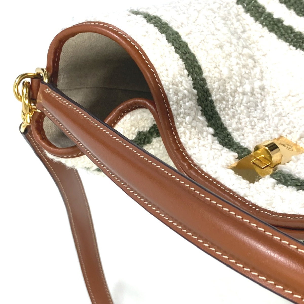 Celine White Leather Handbag (Pre-Owned)
