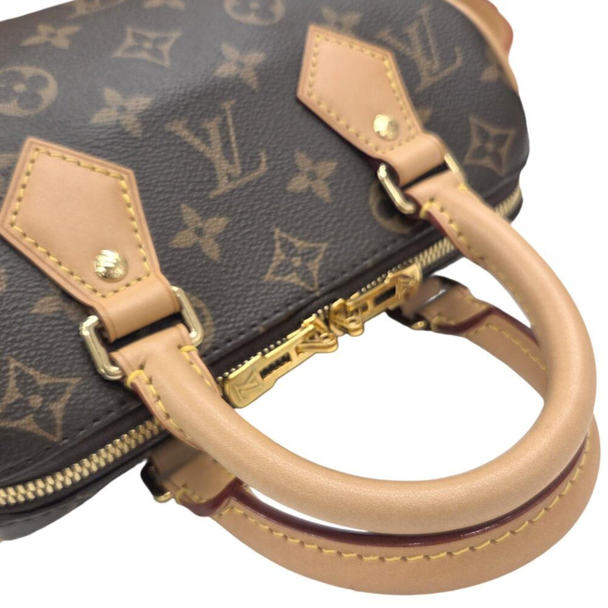 Louis Vuitton Brown Monogram Handbag Shoulder Bag (Pre-Owned)