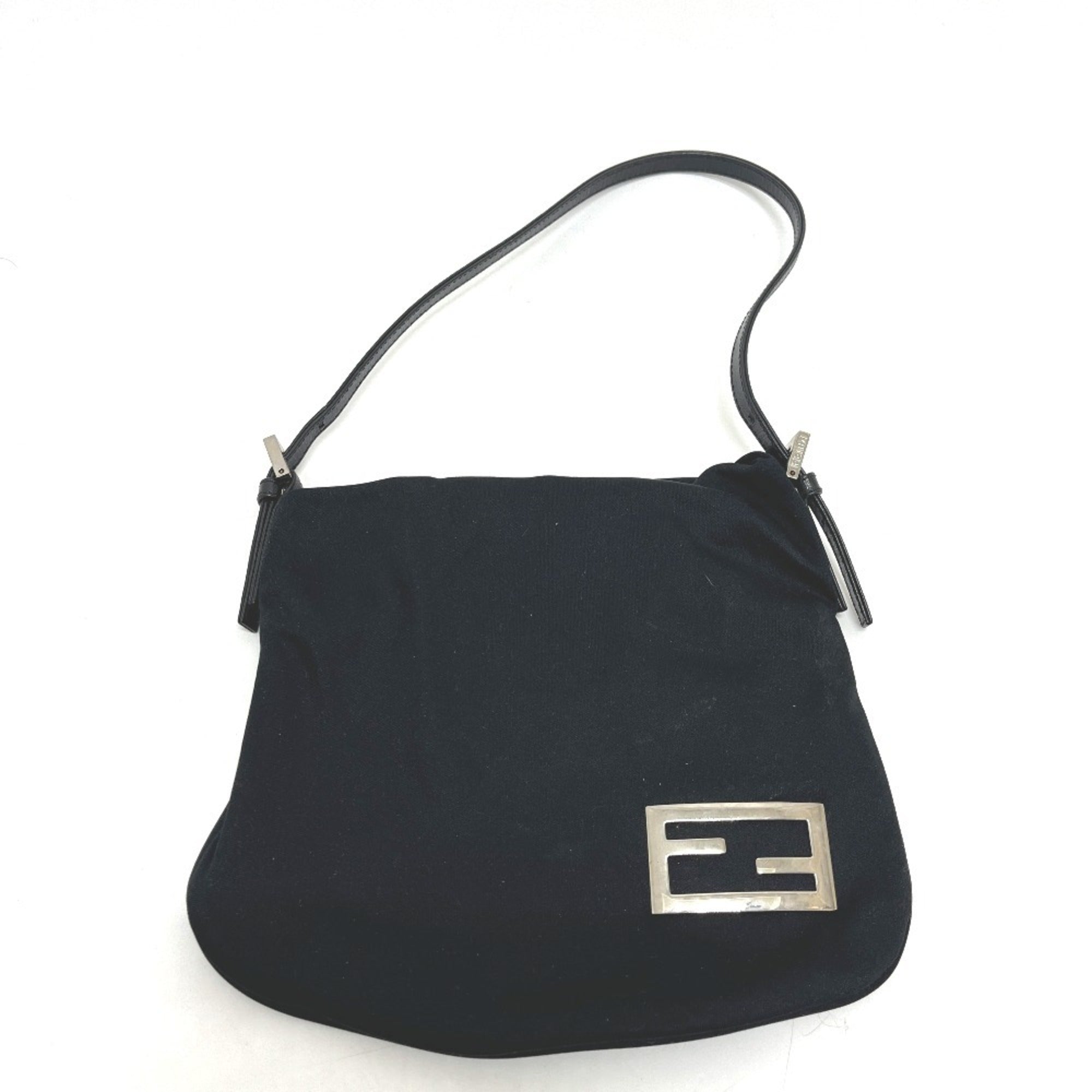 Fendi Black Satin Handbag (Pre-Owned)