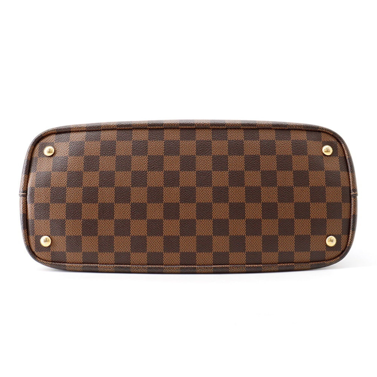 Louis Vuitton Damier Brown Damier Canvas Ebene Handbag Shoulder Bag Tote Bag (Pre-Owned)