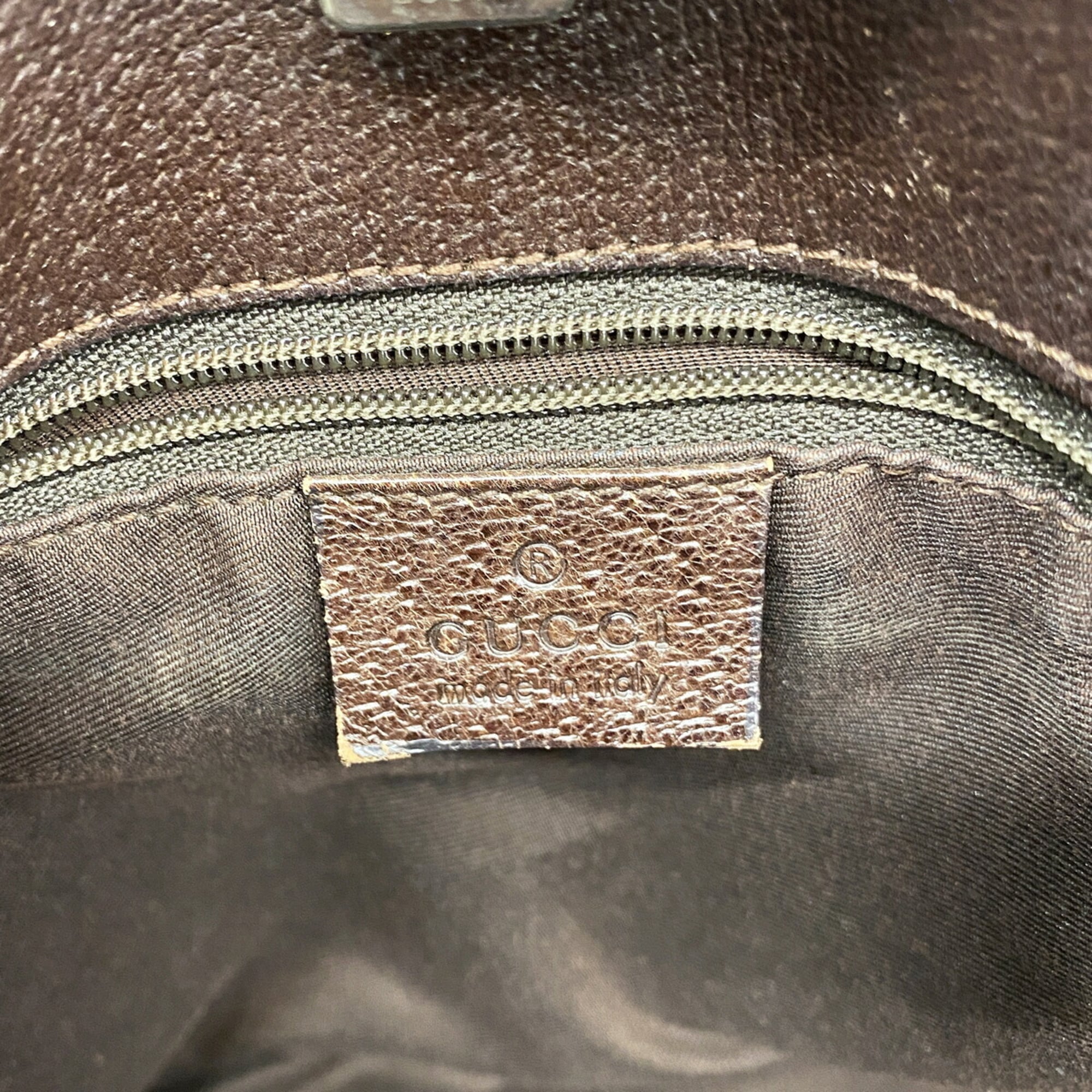 Gucci Beige Canvas Handbag (Pre-Owned)