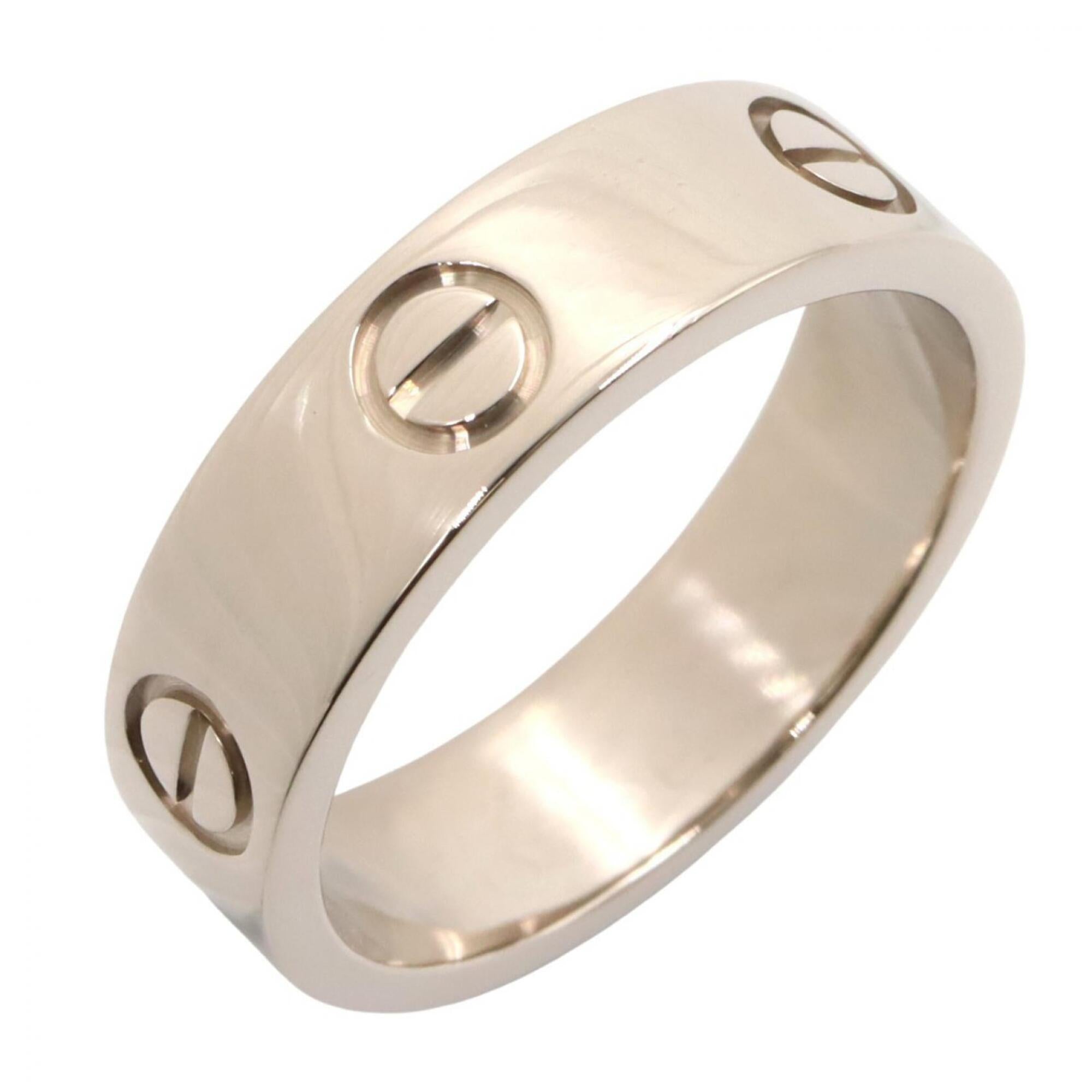 Cartier Silver White Gold (18K) Band Ring (Pre-Owned)