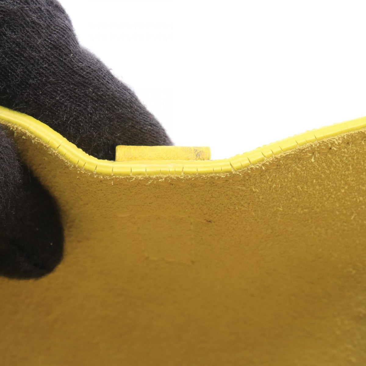 Celine Yellow Leather Handbag (Pre-Owned)