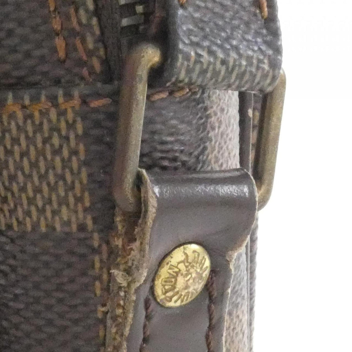 Louis Vuitton Brown Ebene Coated Canvas Shoulder Bag (Pre-Owned)