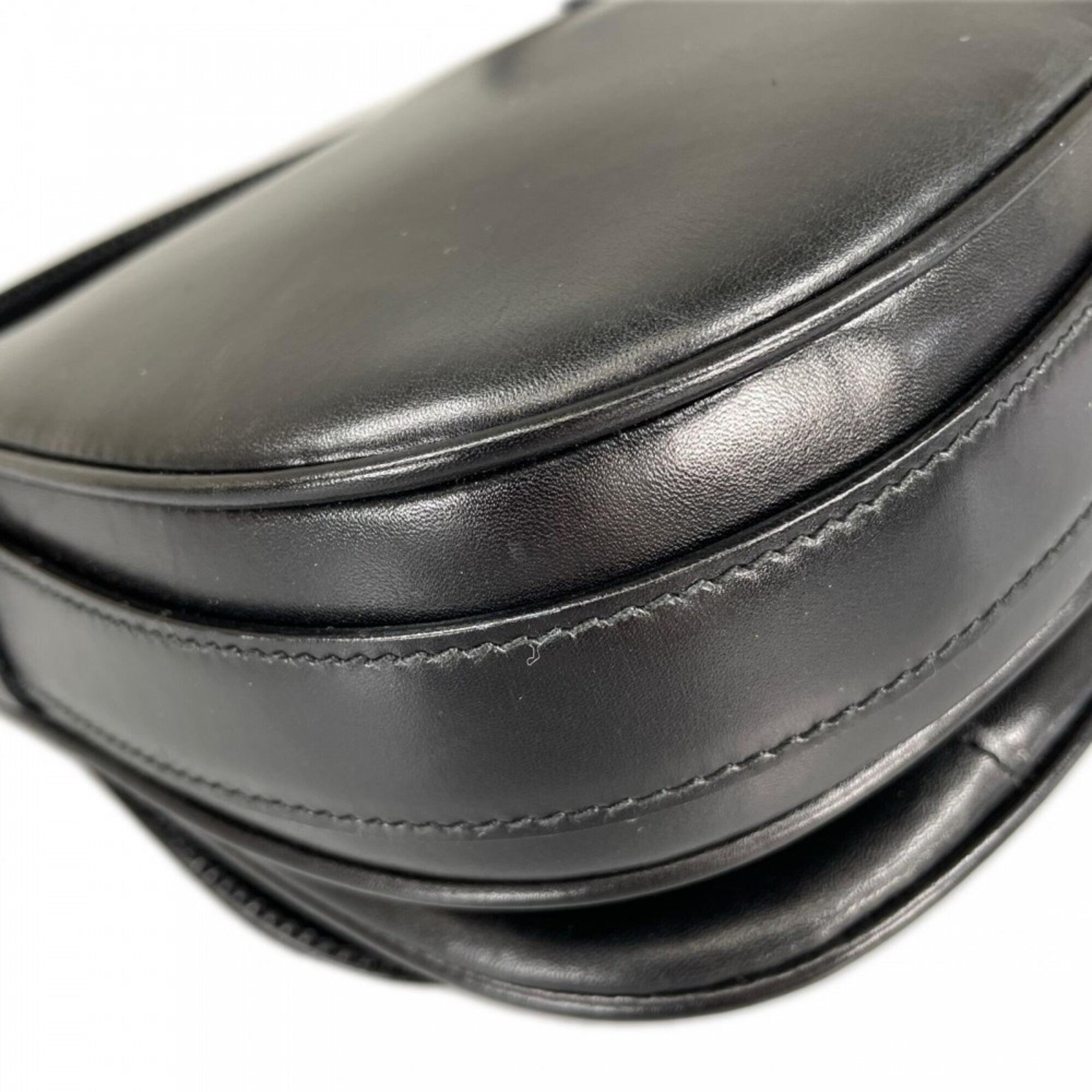 Celine Black Leather Shoulder Bag (Pre-Owned)