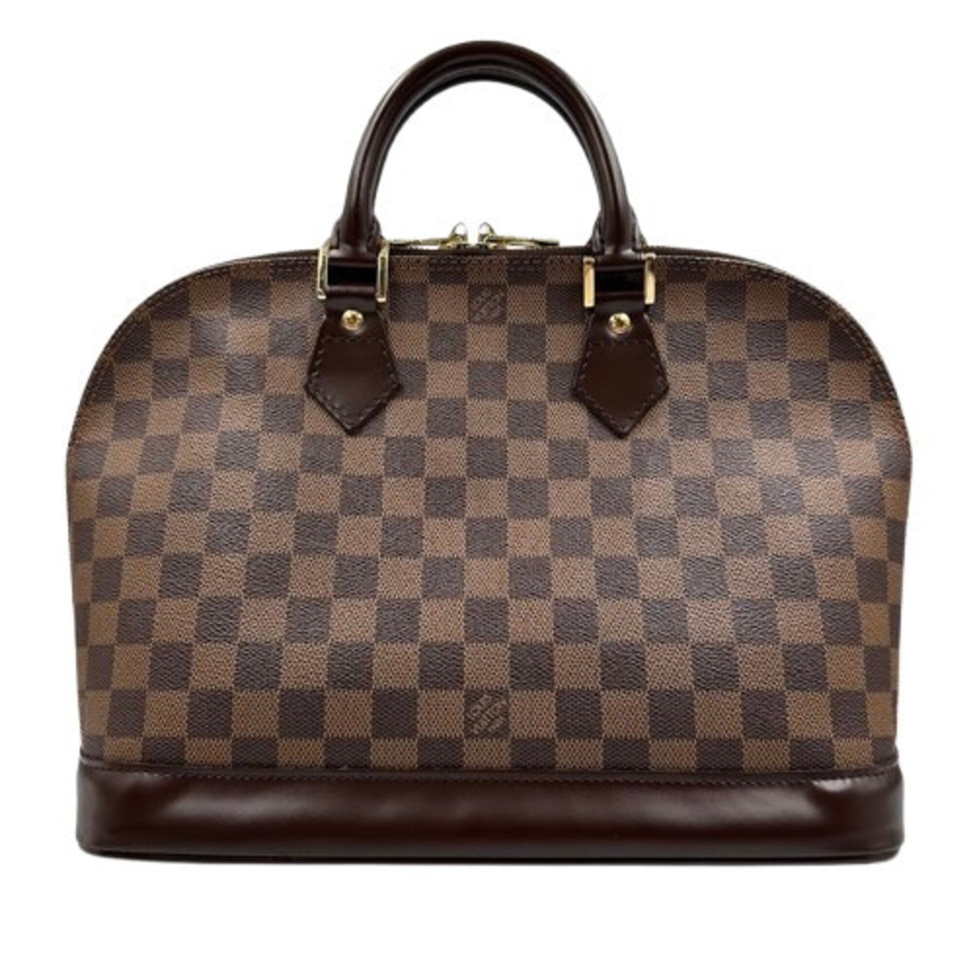 Louis Vuitton Brown Damier Canvas Pvc Handbag (Pre-Owned)