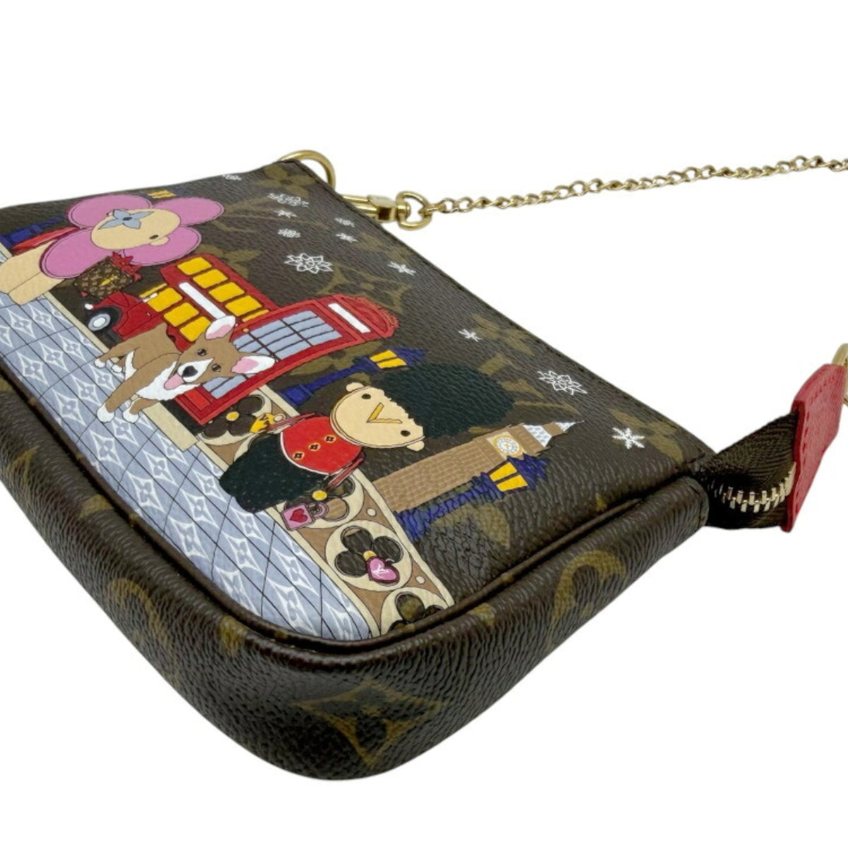 Louis Vuitton Monogram Brown Monogram Multi-Color Monogram Pochette Shoulder Bag (Pre-Owned)