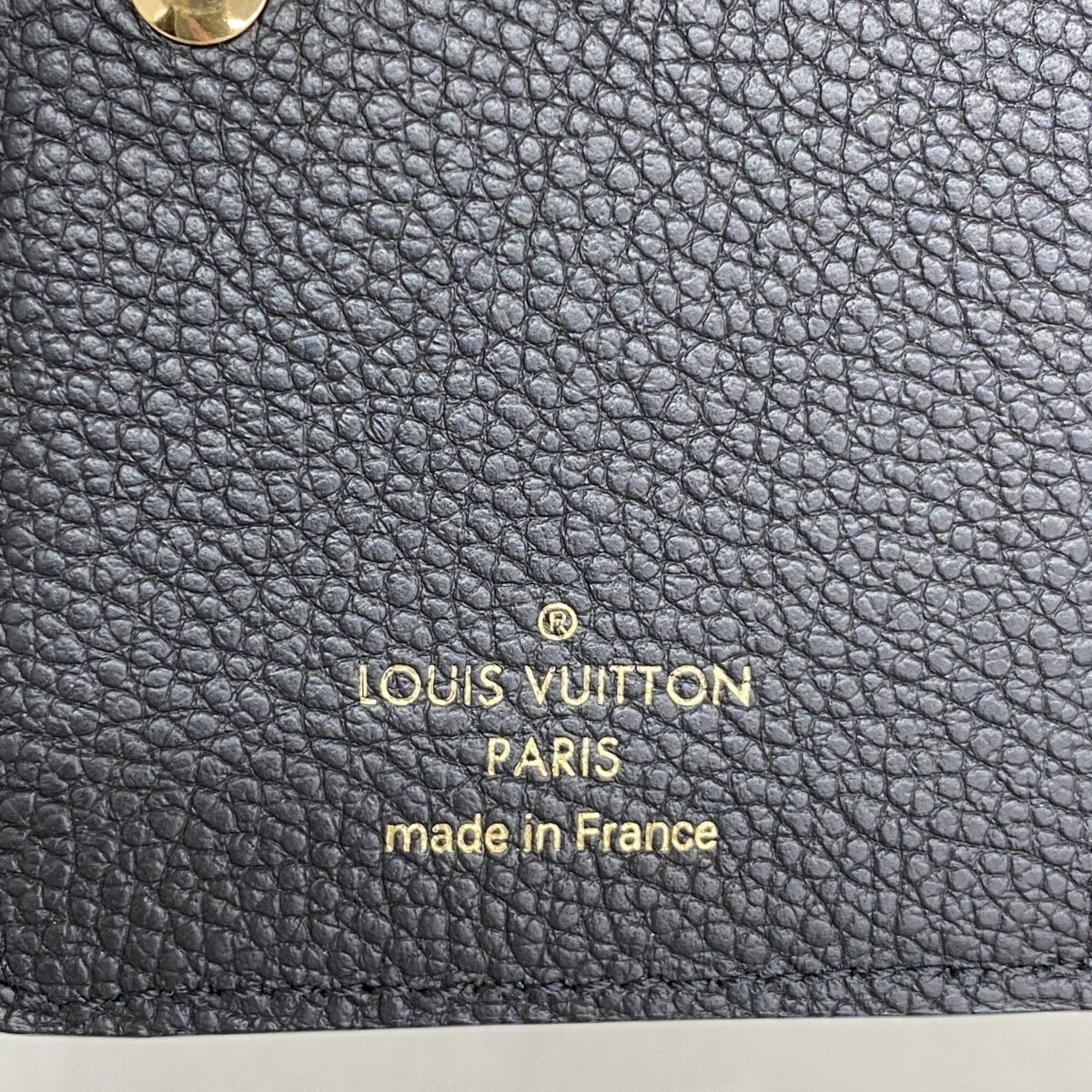 Louis Vuitton Noir Wallet (Bi-Fold) (Pre-Owned)