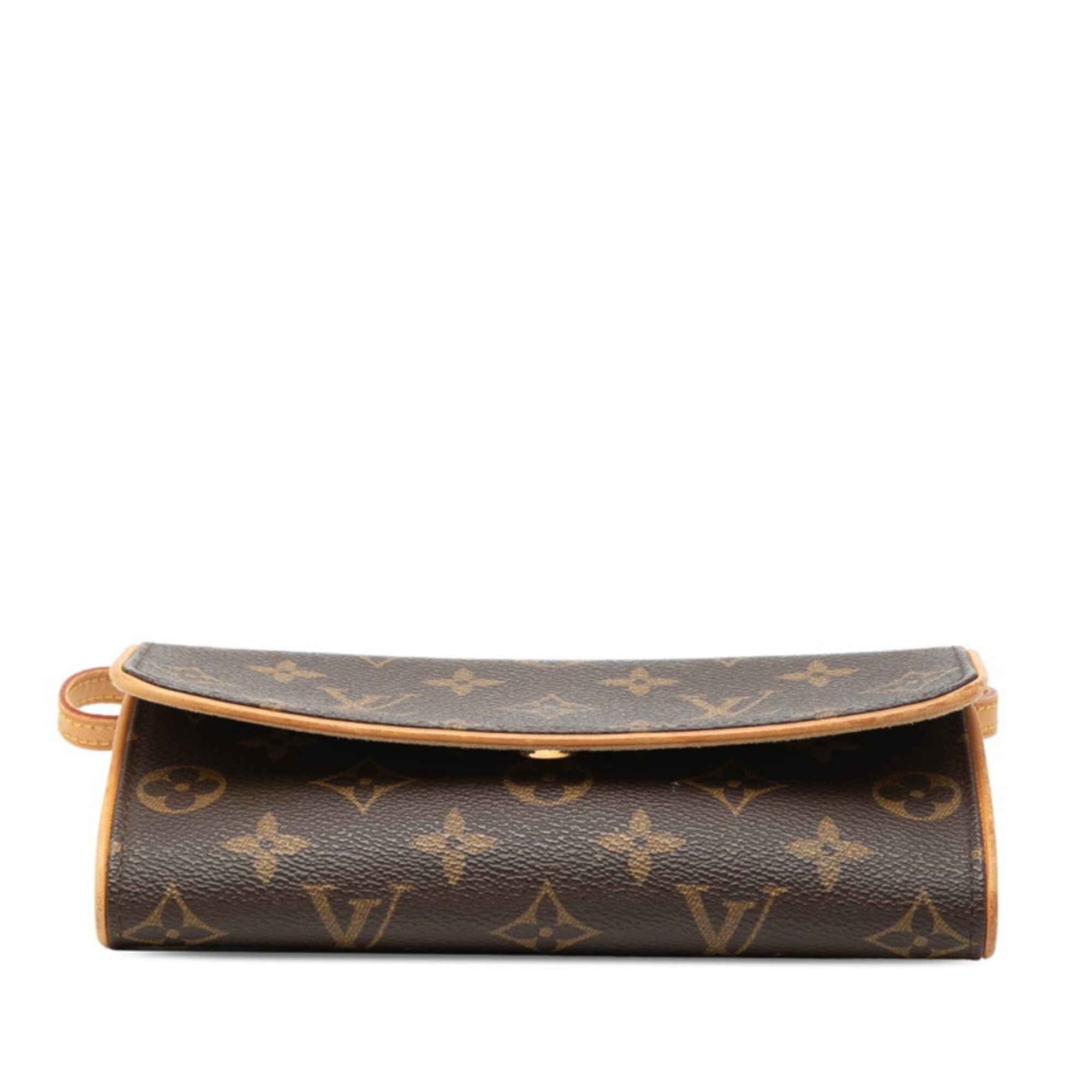 Louis Vuitton Monogram Brown Monogram Monogram Pochette Shoulder Bag (Pre-Owned)