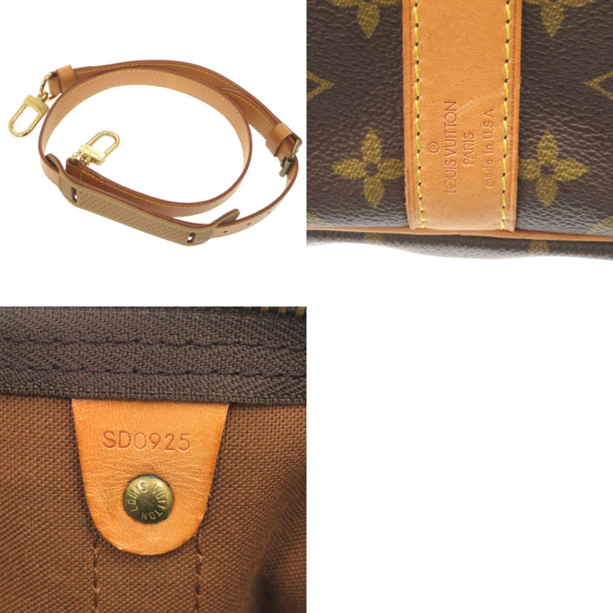 Louis Vuitton Brown Monogram Monogram Boston Bag (Pre-Owned)
