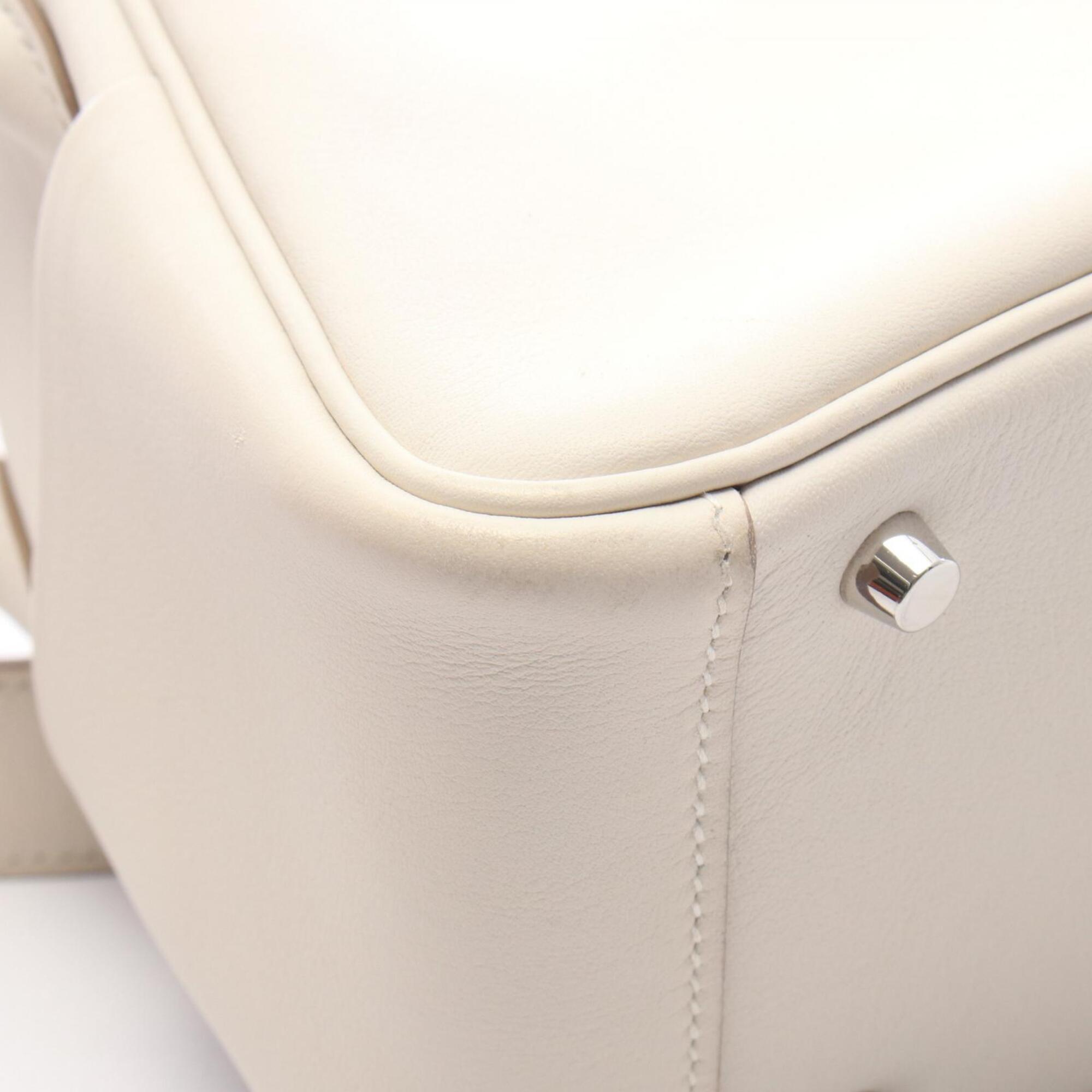 Hermes Gray Swift Leather Leather Handbag Shoulder Bag (Pre-Owned)