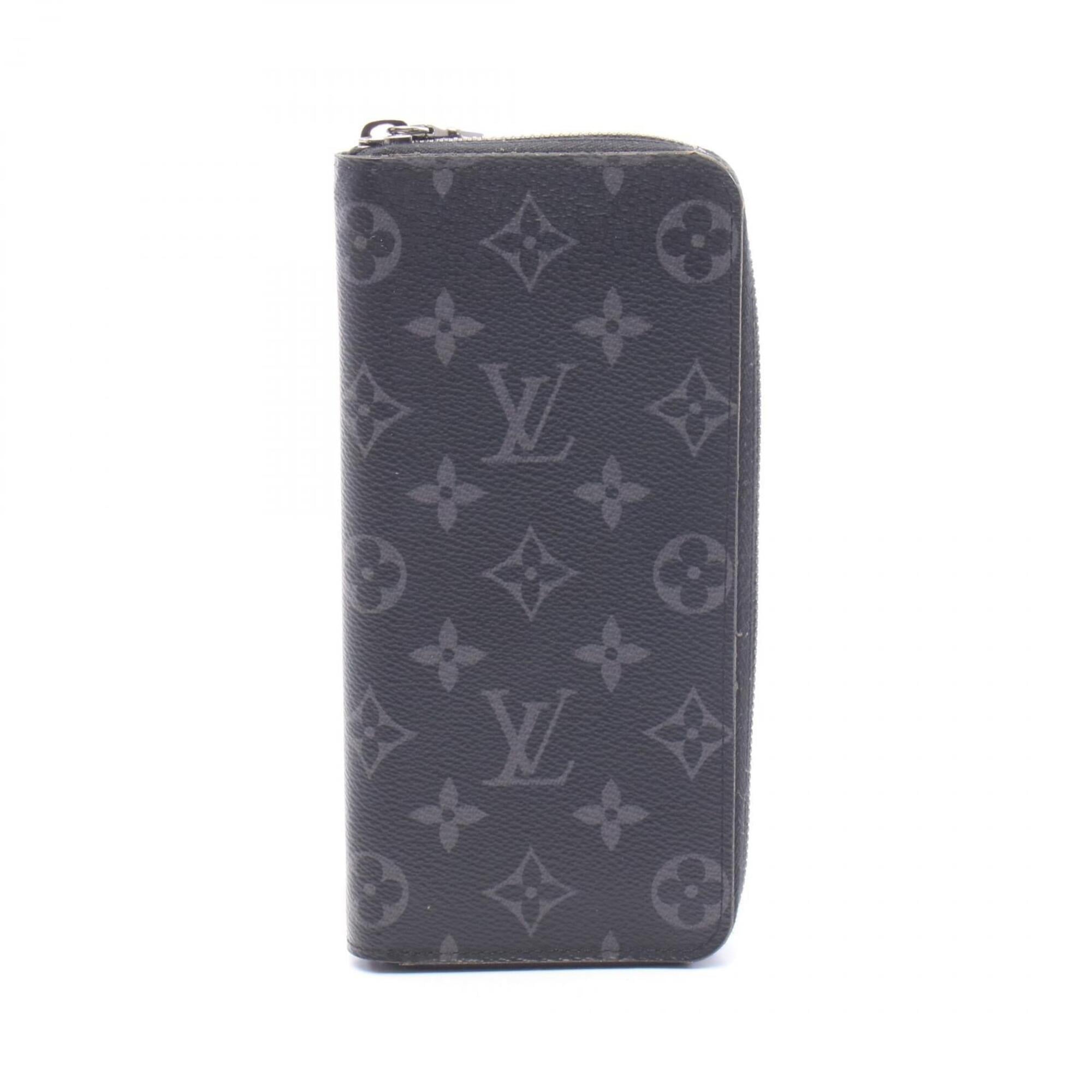 Louis Vuitton Black Cuir Ombre Leather Pvc Long Wallet (Bi-Fold) (Pre-Owned)
