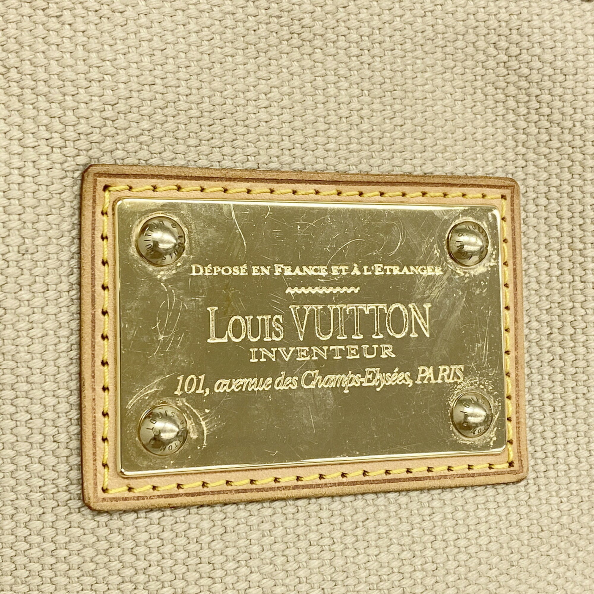 Louis Vuitton Beige Tote Bag (Pre-Owned)