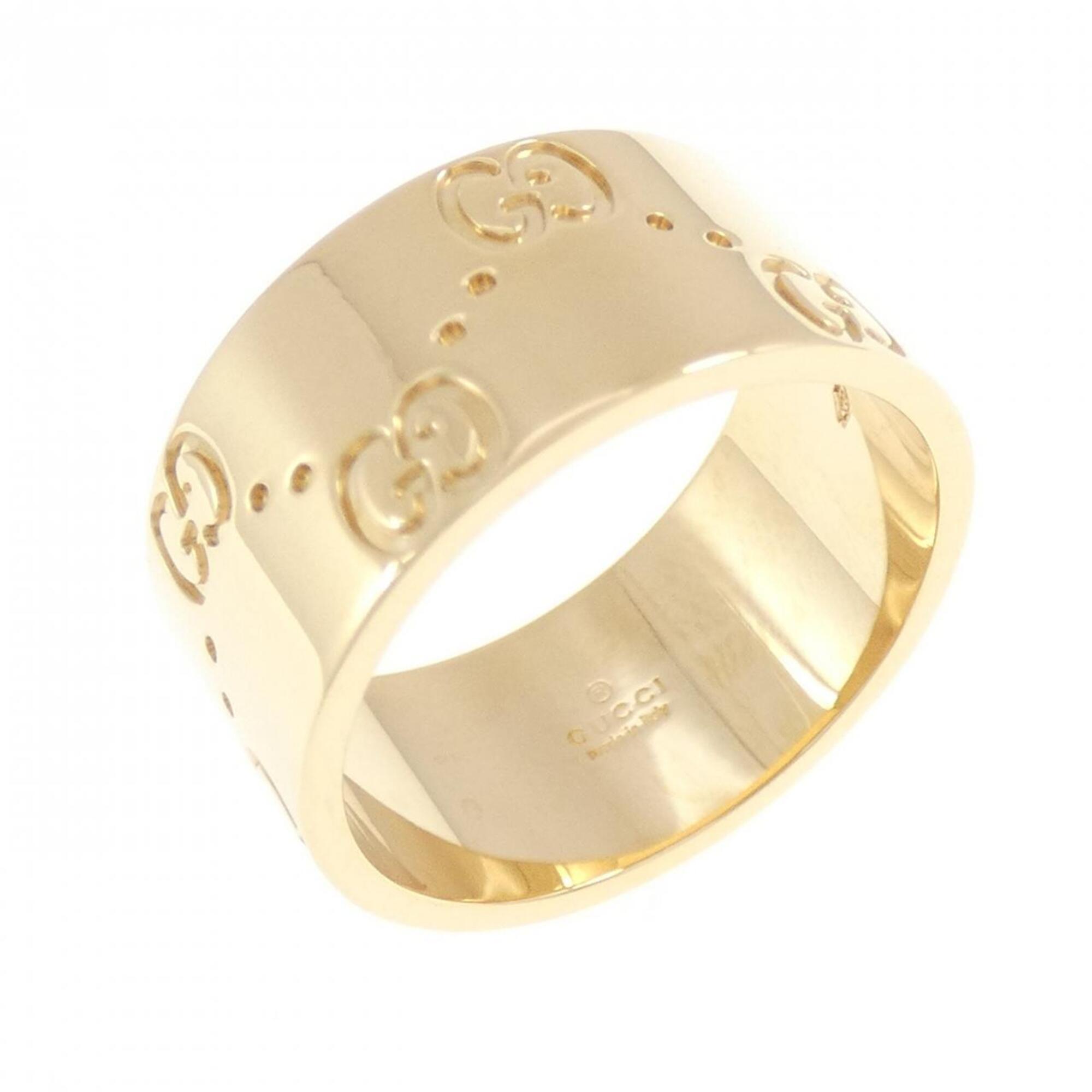Gucci Yellow Gold Yellow Gold (18K) Band Ring (Pre-Owned)