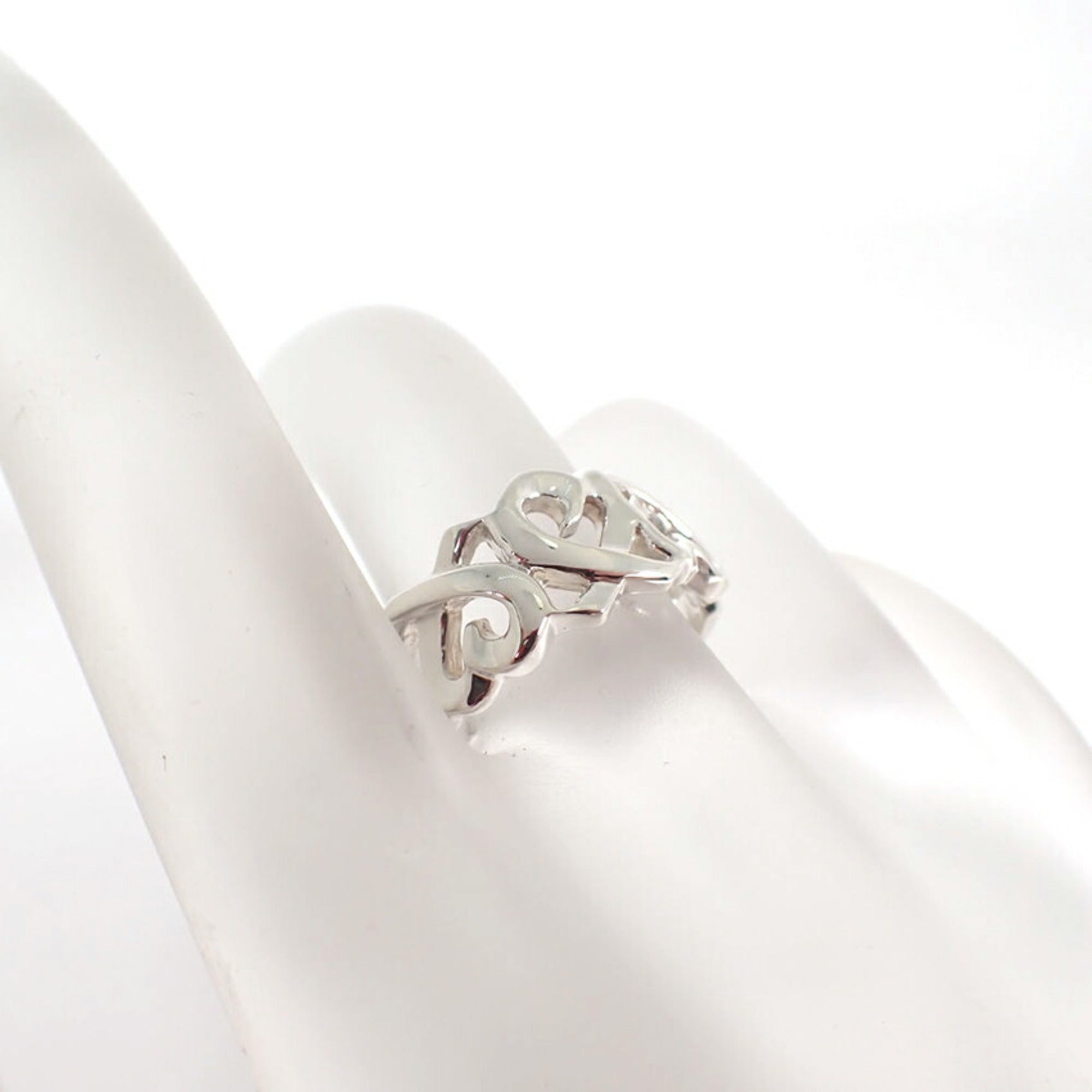 Tiffany Sterling Silver 925 Band Ring (Pre-Owned)