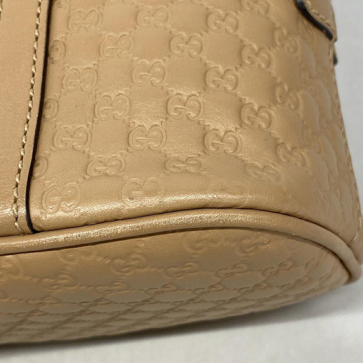 Gucci Beige Leather Handbag (Pre-Owned)
