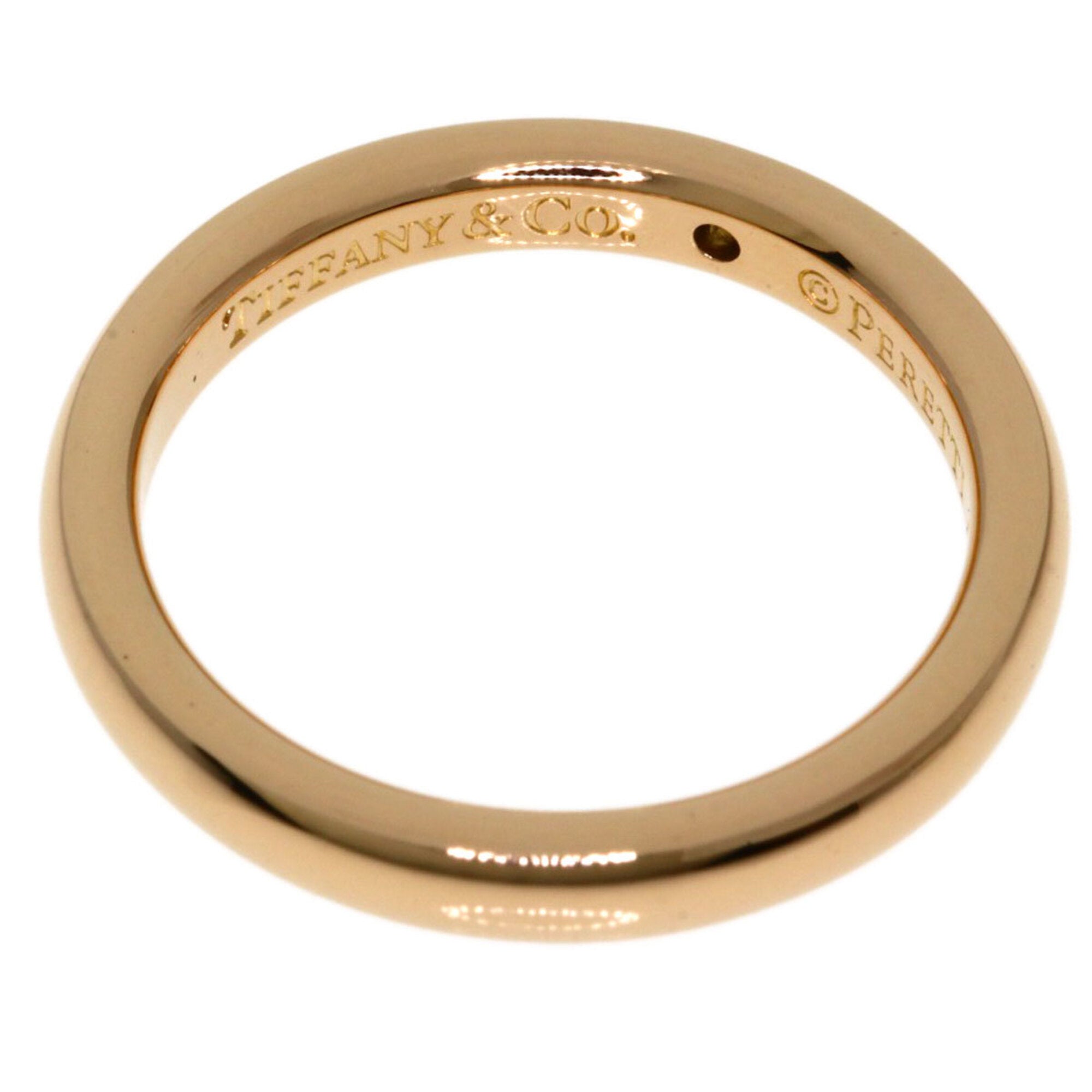Tiffany Stacking Pink Gold (18K) Band Ring (Pre-Owned)