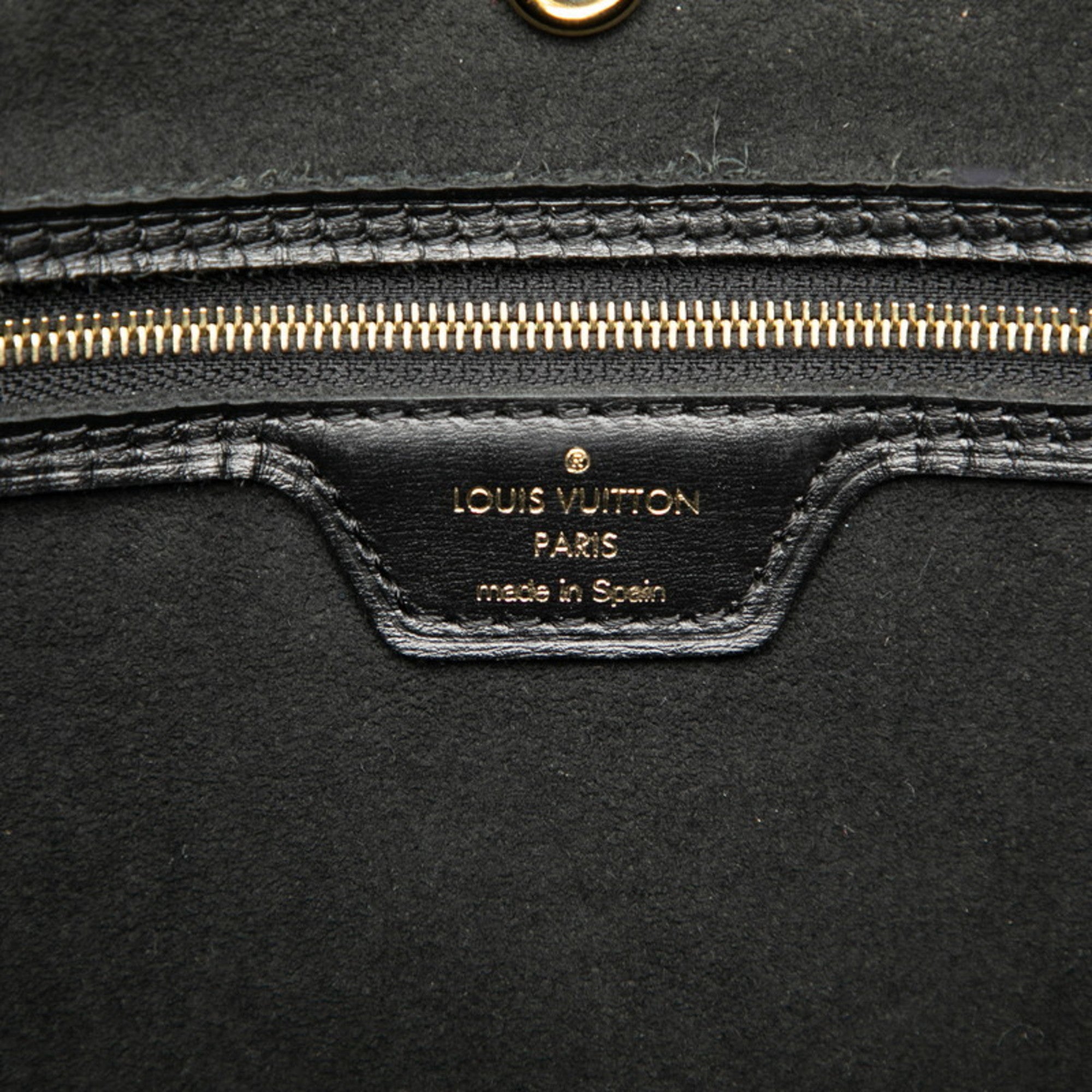 Louis Vuitton Black Multi-Color Pvc Leather Pouch Shoulder Bag Tote Bag (Pre-Owned)
