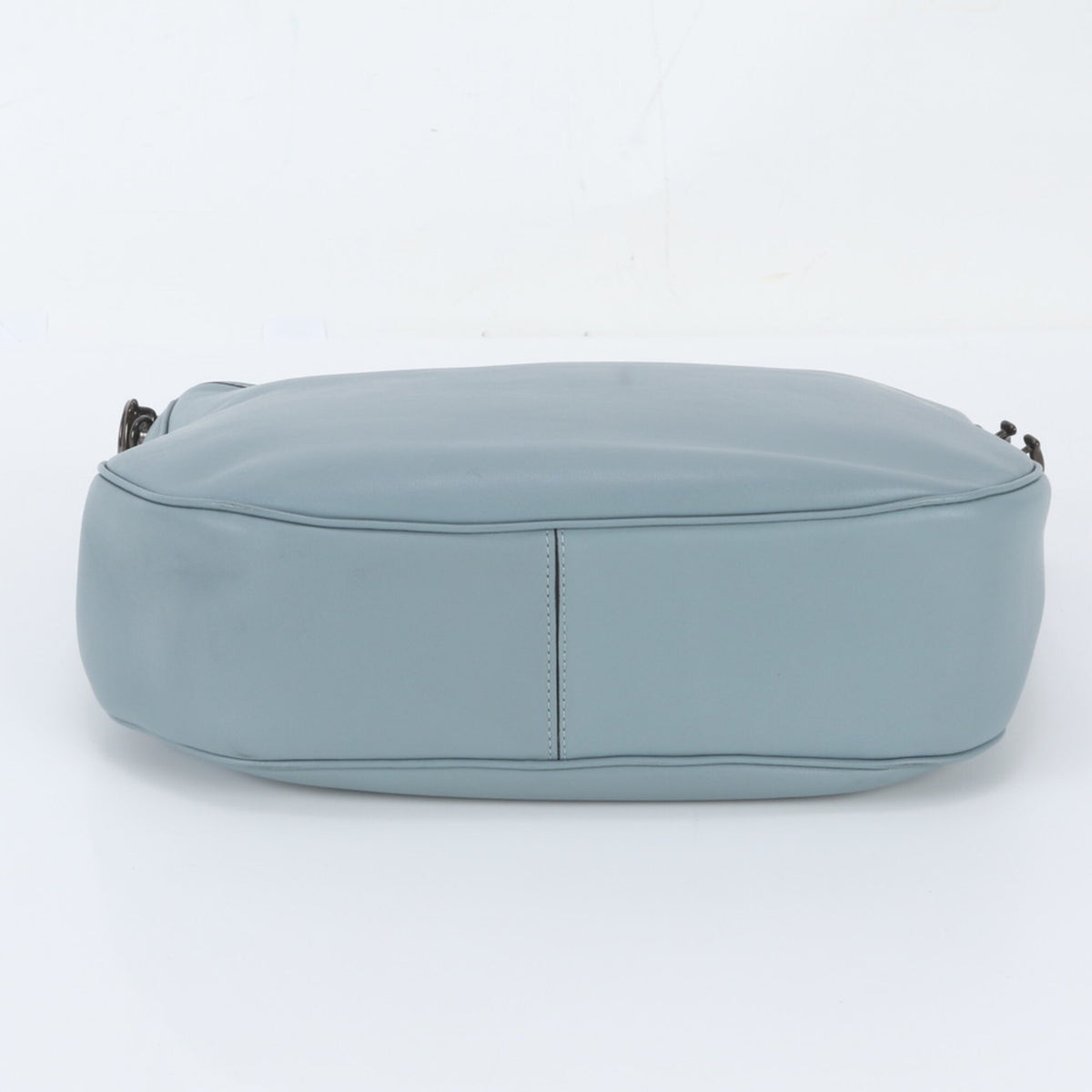 Coach Blue Leather Handbag Shoulder Bag (Pre-Owned)
