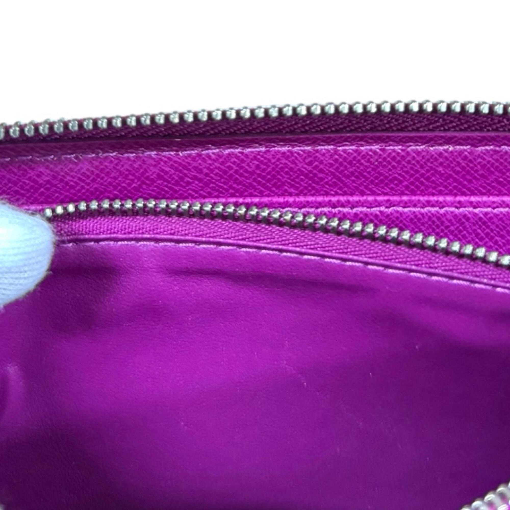 Louis Vuitton Epi Grenade Pink Epi Leather Long Wallet (Bi-Fold) (Pre-Owned)