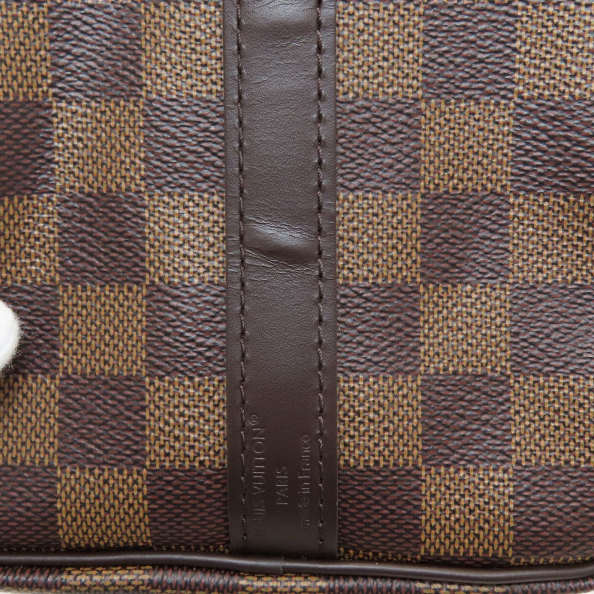 Louis Vuitton Damier Canvas Ebene Damier Canvas Handbag (Pre-Owned)