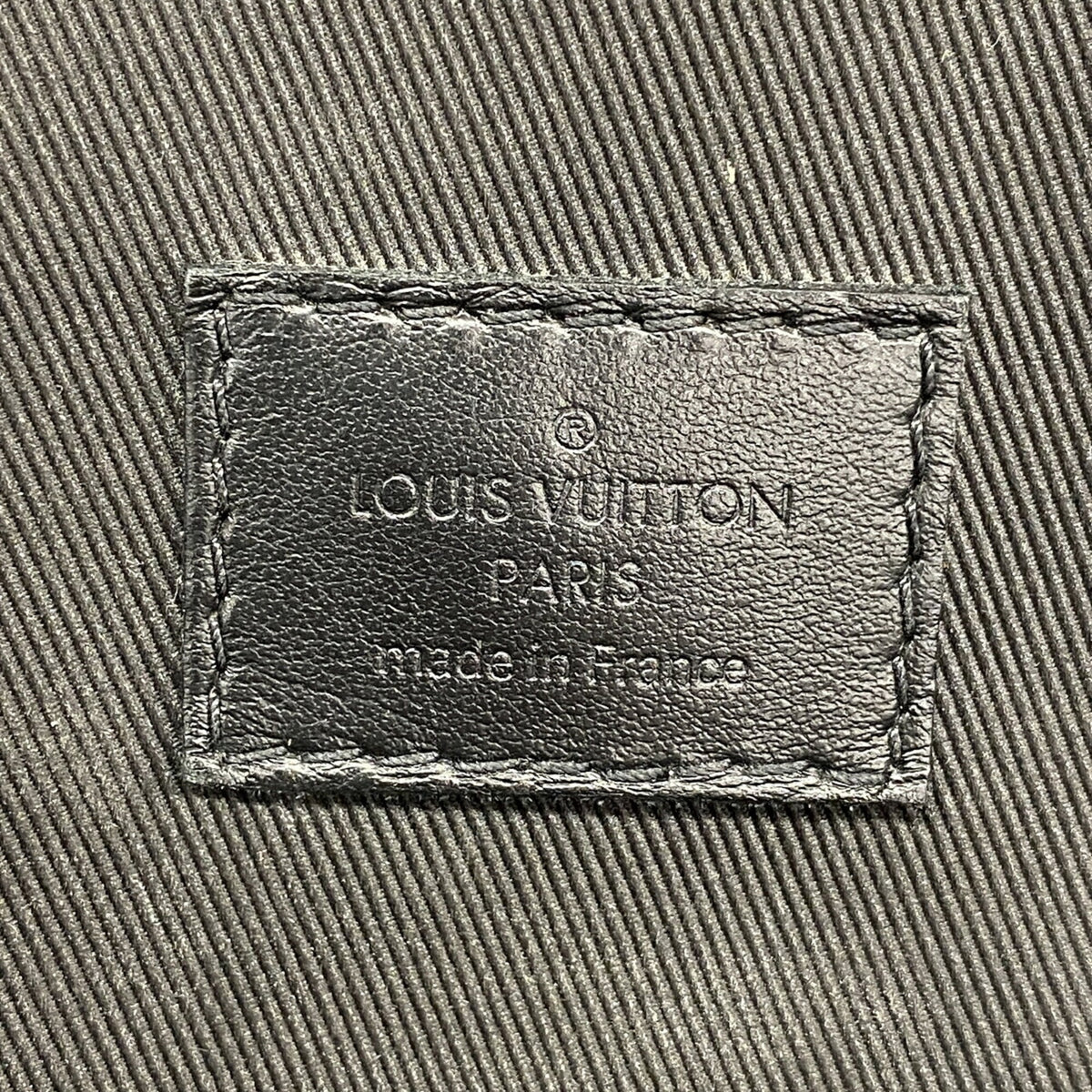 Louis Vuitton Black Gray Backpack (Pre-Owned)