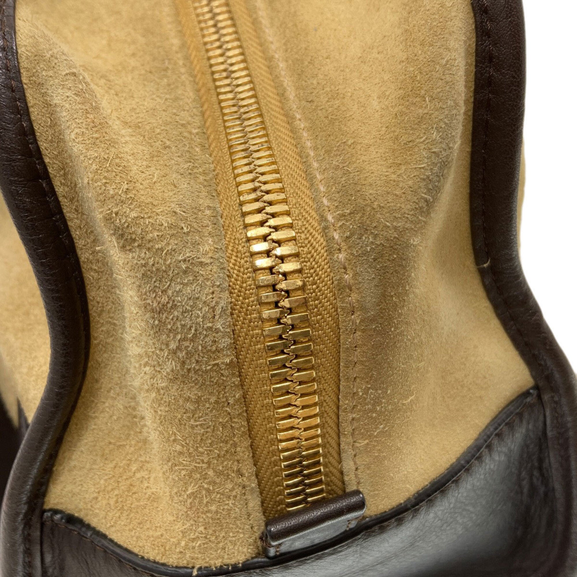 Loewe Brown Suede Handbag (Pre-Owned)